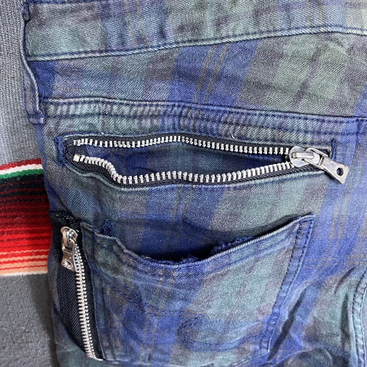 Vintage Vintage Semantic Design Checkered Multi Pocket Pants Size US 33 - 13 Thumbnail