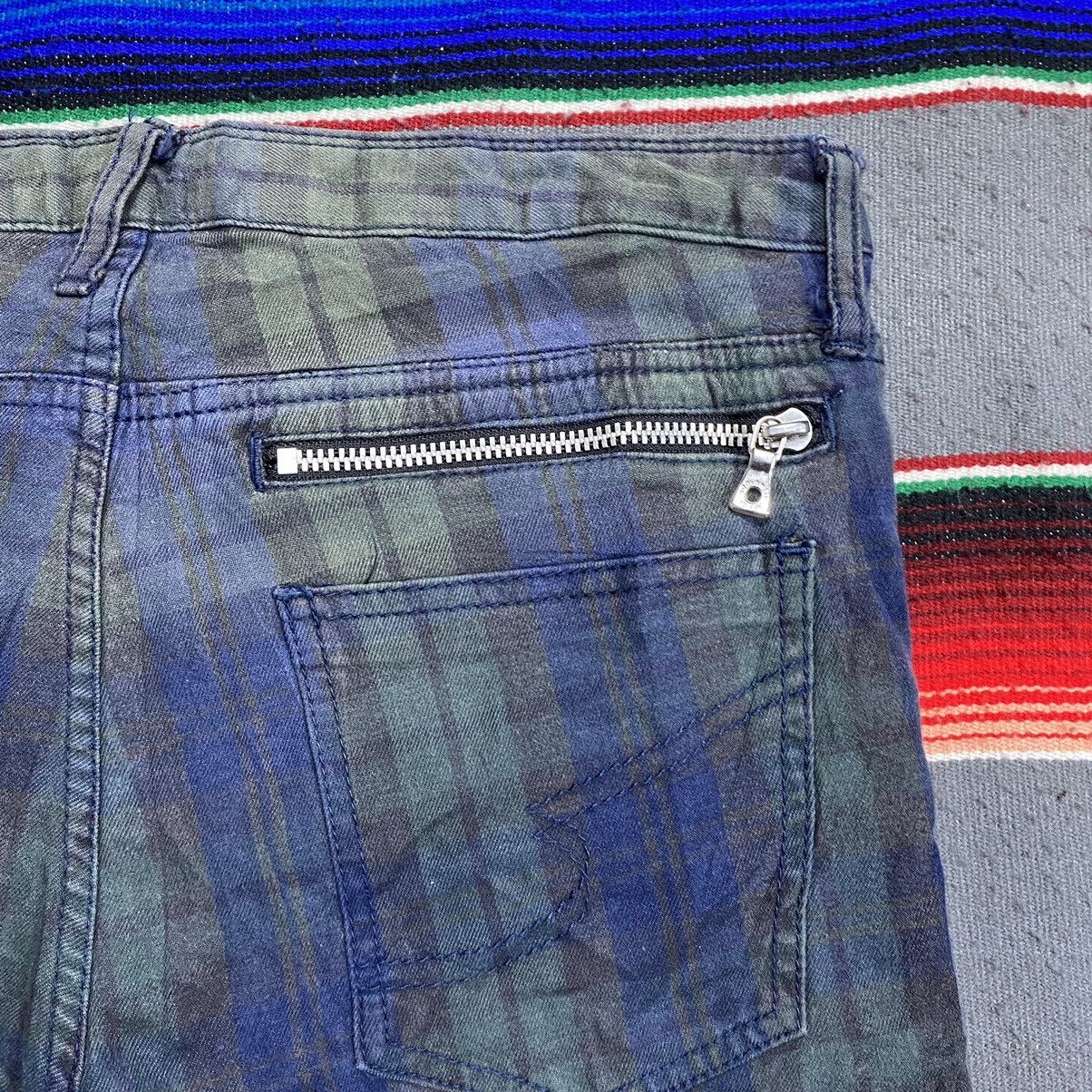 Vintage Vintage Semantic Design Checkered Multi Pocket Pants Size US 33 - 12 Thumbnail