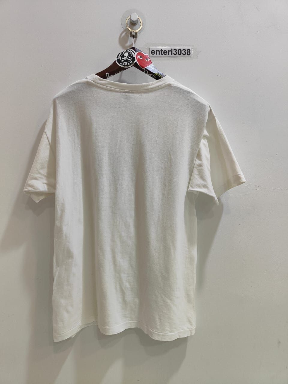 Guess vintage Made in USA Vintage GUESS Jeans T Shirt White Cotton Size US L / EU 52-54 / 3 - 10 Thumbnail