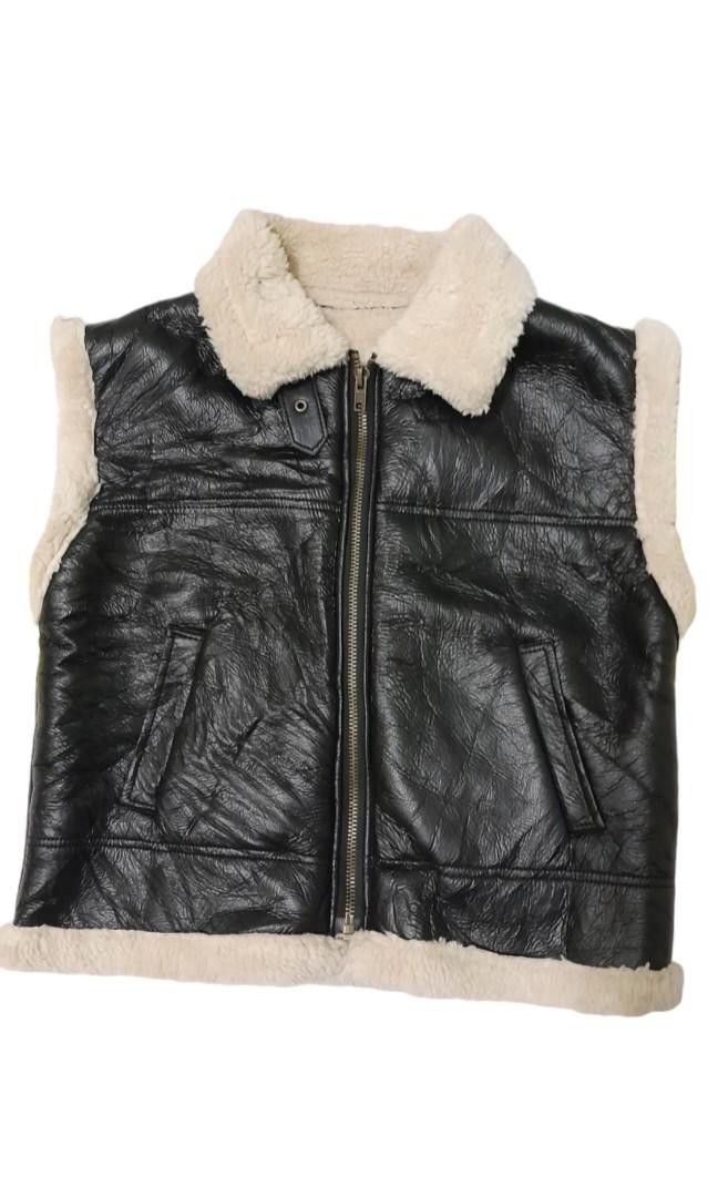 Other B-3 Dean Jacket Vest Sherpa (a55) Size US M / EU 48-50 / 2 - 1 Thumbnail