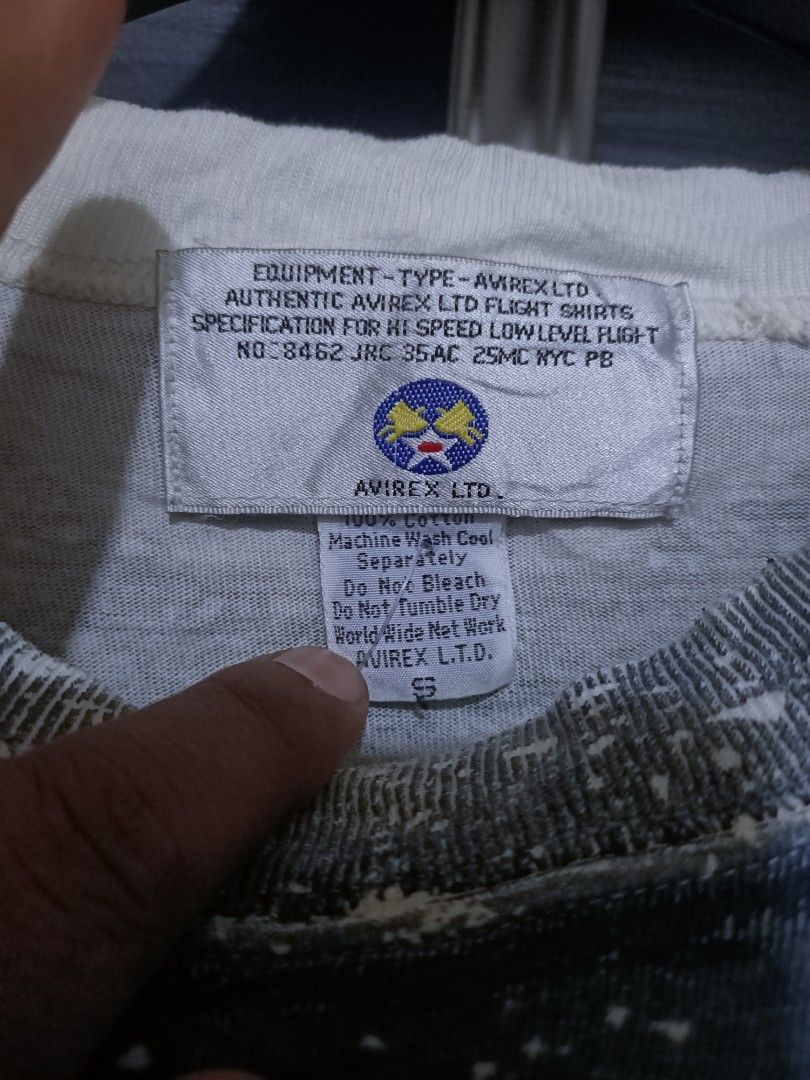 Avirex Vintage Avirex “F-16 Fighting Fulcrum” Tee – Size S Size US L / EU 52-54 / 3 - 8 Thumbnail