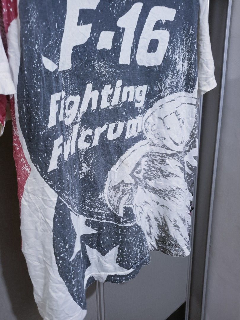 Avirex Vintage Avirex “F-16 Fighting Fulcrum” Tee – Size S Size US L / EU 52-54 / 3 - 3 Thumbnail