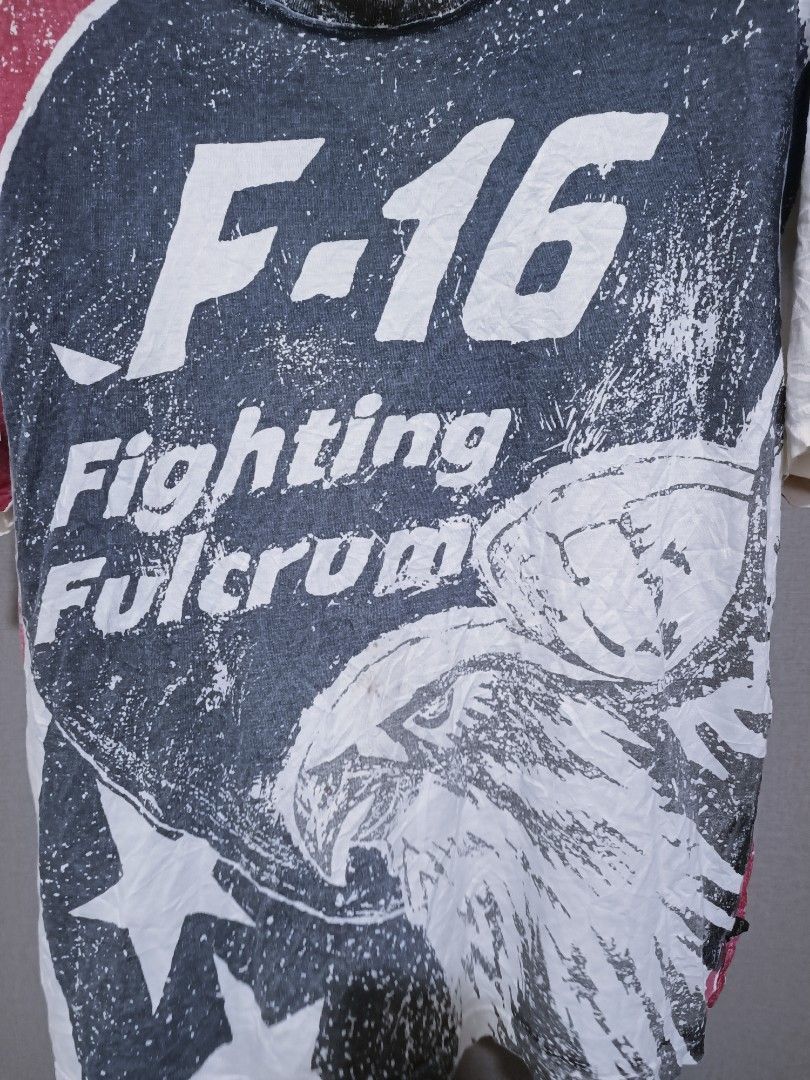 Avirex Vintage Avirex “F-16 Fighting Fulcrum” Tee – Size S Size US L / EU 52-54 / 3 - 2 Thumbnail
