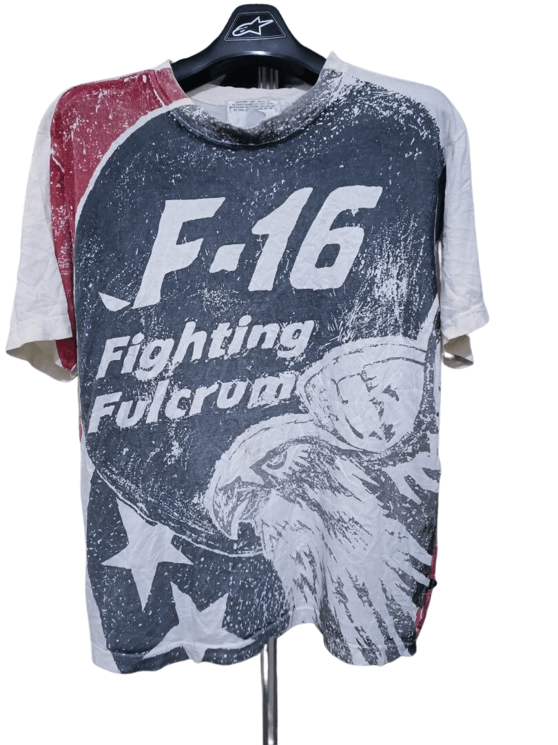 Avirex Vintage Avirex “F-16 Fighting Fulcrum” Tee – Size S Size US L / EU 52-54 / 3 - 1 Thumbnail