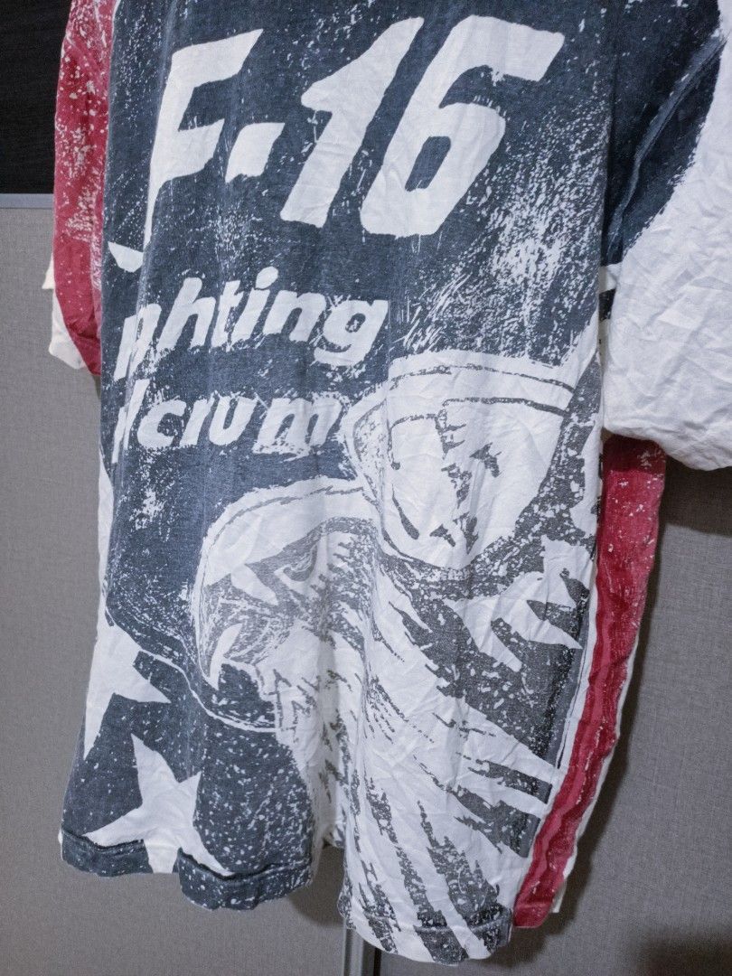 Avirex Vintage Avirex “F-16 Fighting Fulcrum” Tee – Size S Size US L / EU 52-54 / 3 - 6 Thumbnail