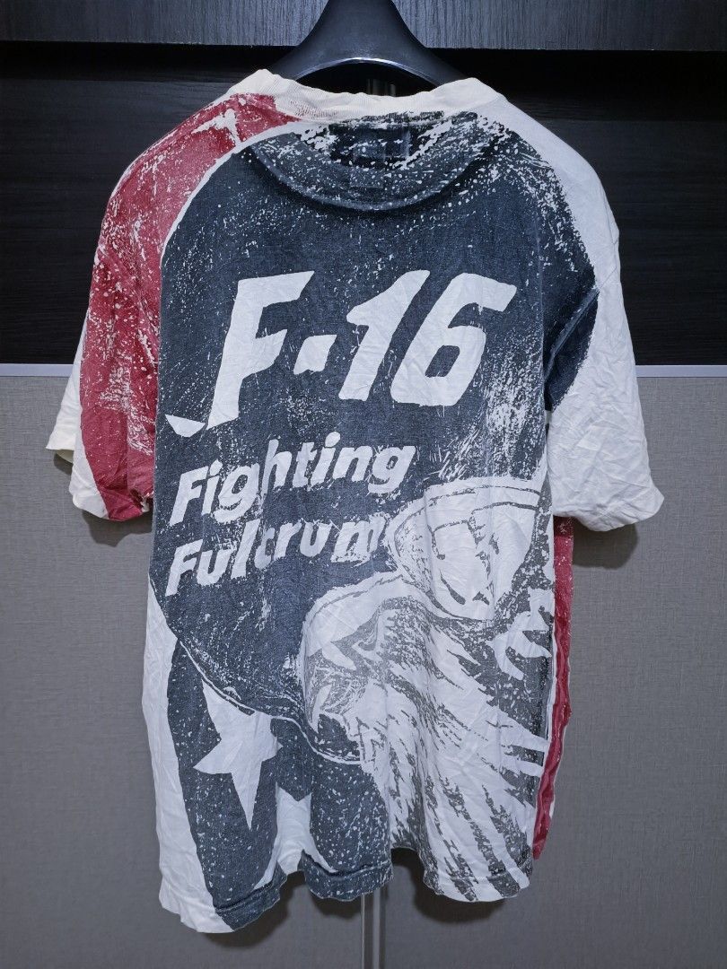 Avirex Vintage Avirex “F-16 Fighting Fulcrum” Tee – Size S Size US L / EU 52-54 / 3 - 4 Thumbnail