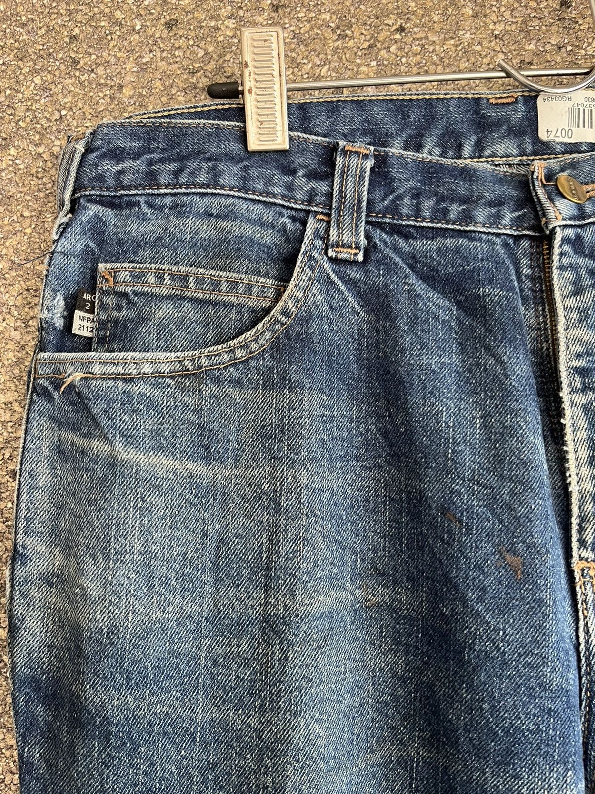 Vintage Carhartt ft50 Size US 35 - 3 Thumbnail