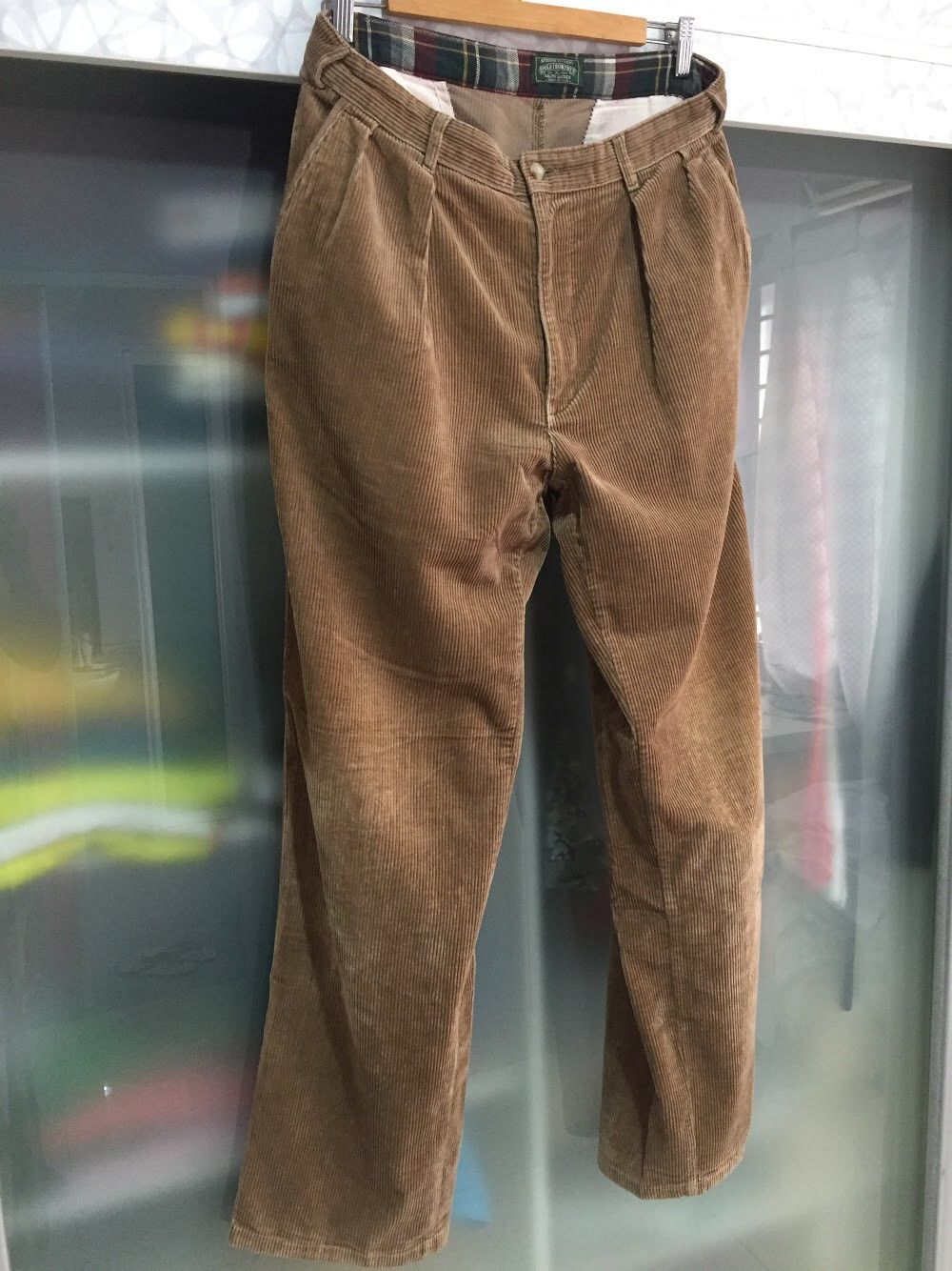 【古着】Ralph Lauren Polo cords 90s corduroy Vintage 90s Polo Ralph Lauren Corduroy Pants Men's Brown Trousers