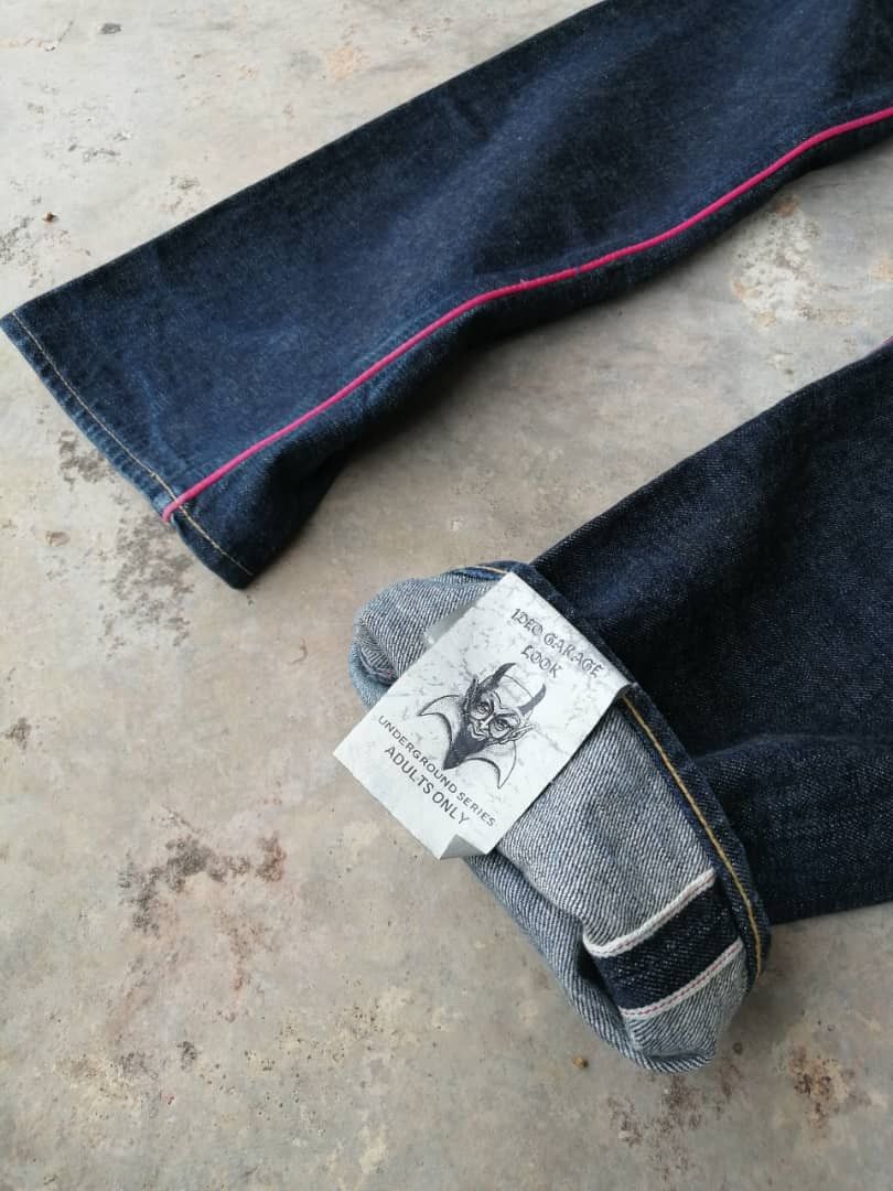 Japanese Brand GRAIL🔥 Garage Redline Jeans Seditionaries Size US 32 / EU 48 - 4 Thumbnail