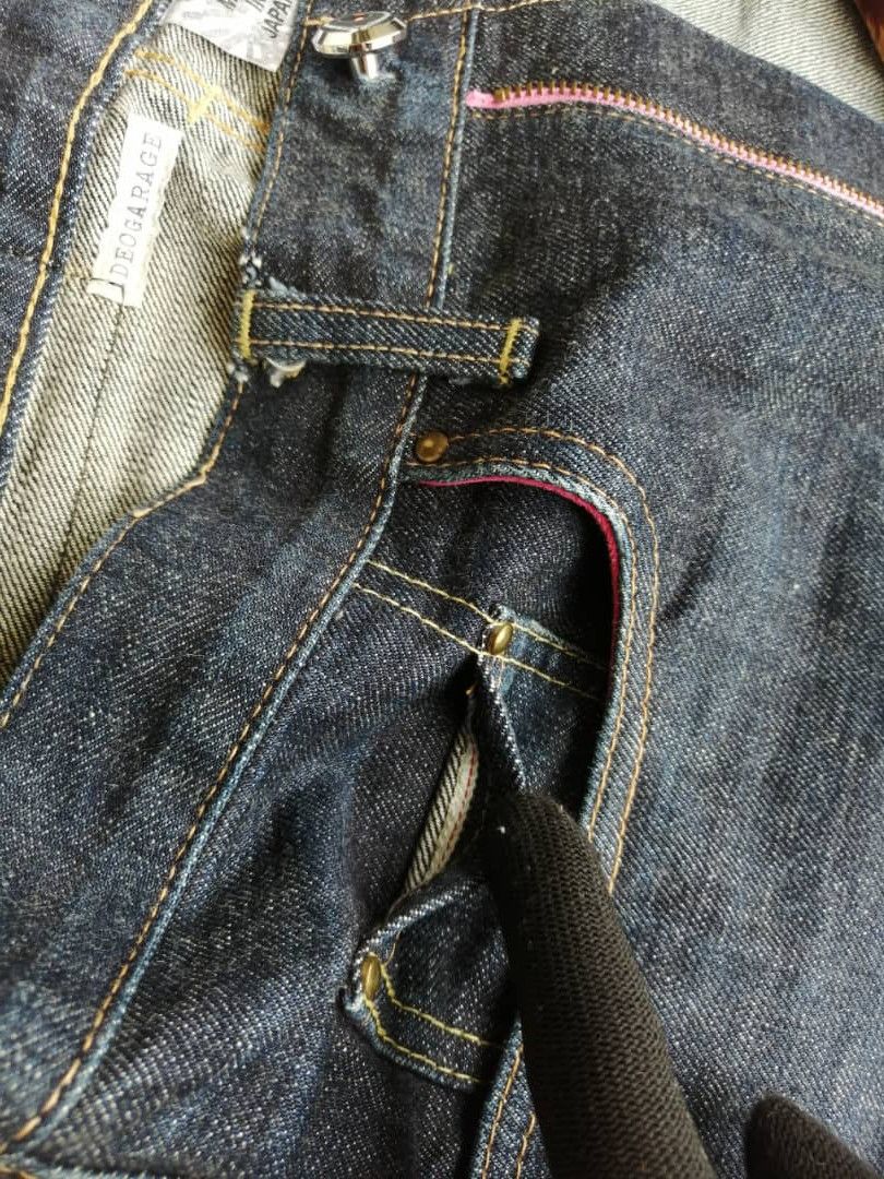 Japanese Brand GRAIL🔥 Garage Redline Jeans Seditionaries Size US 32 / EU 48 - 9 Thumbnail