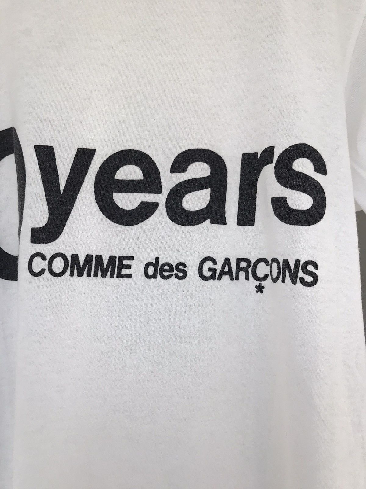 Comme des Garcons × Comme des Garcons Homme × Comme des Garcons Homme Plus Rare 1992 COMME DES GARÇONS 20Years Anniversary Tee Size US M / EU 48-50 / 2 - 7 Thumbnail
