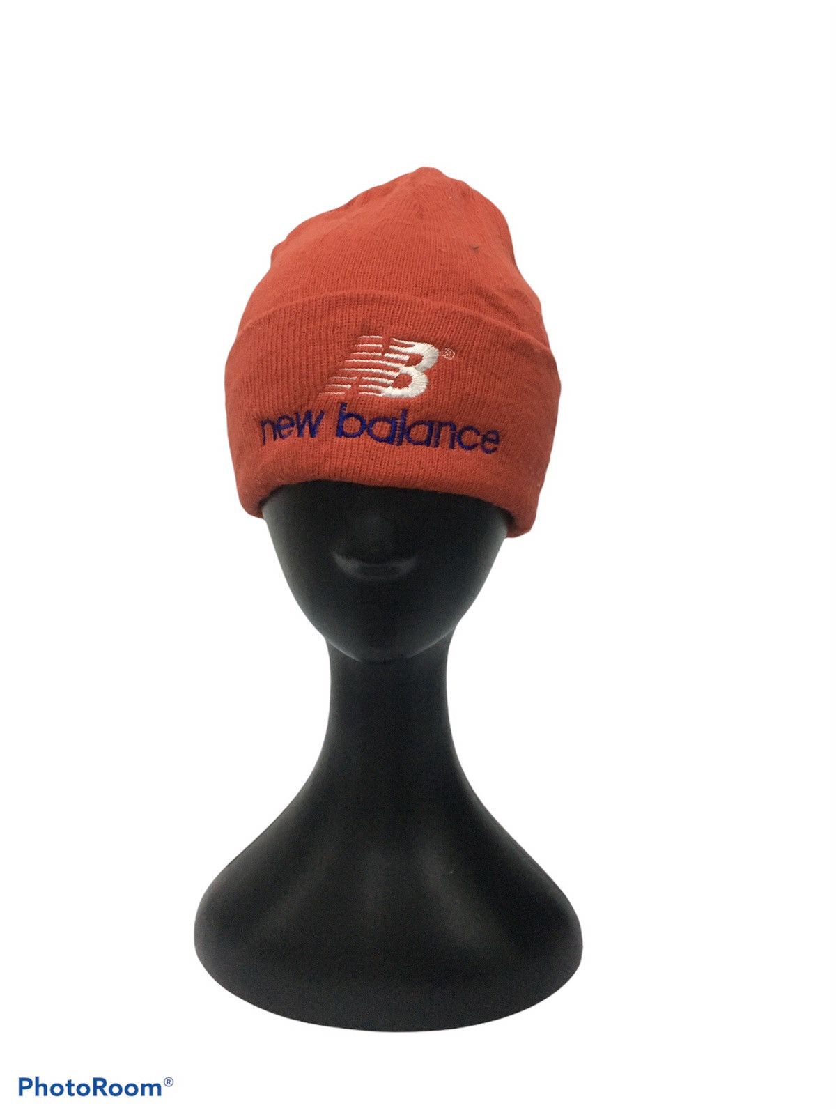 New Balance Red Beanie New Balance Embroidered Size ONE SIZE - 1 Thumbnail