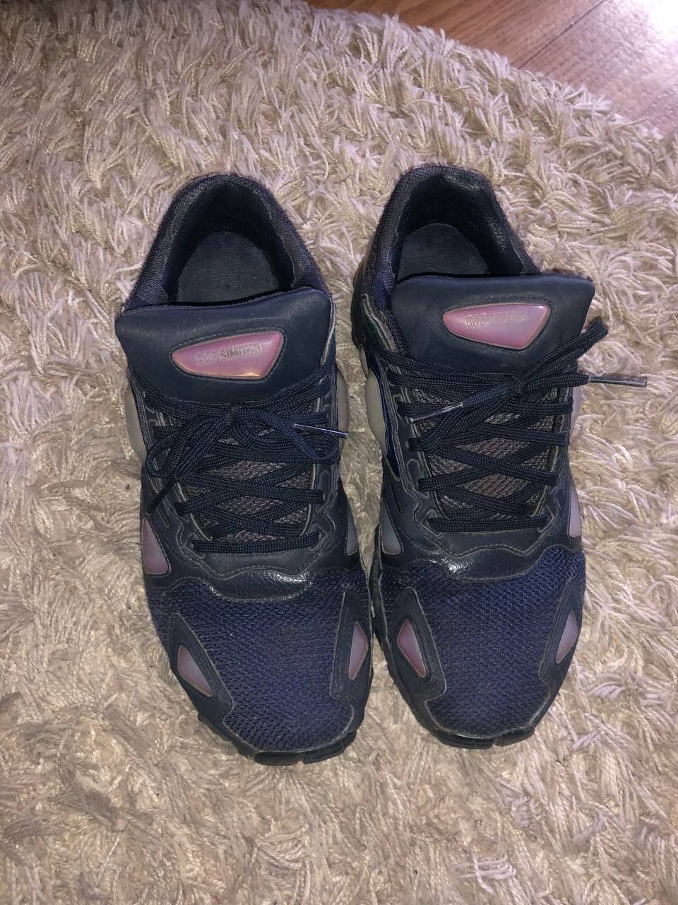 image of Adidas x Raf Simons Response Trail Size 9.5 Shoes in Blue, Men's