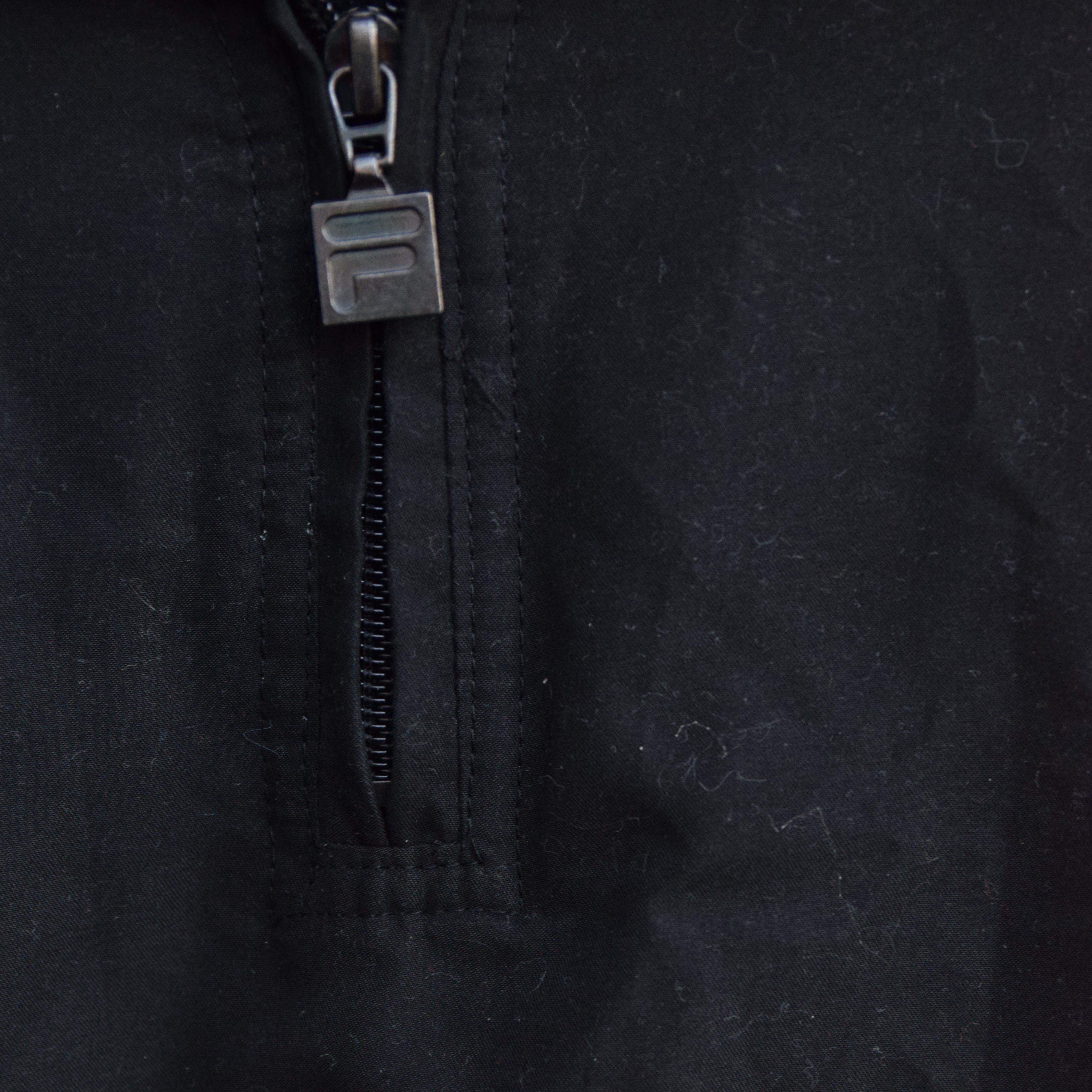 Fila × Vintage 00s Small Logo Fila Fleece Anorak Jacket S Size US M / EU 48-50 / 2 - 4 Thumbnail