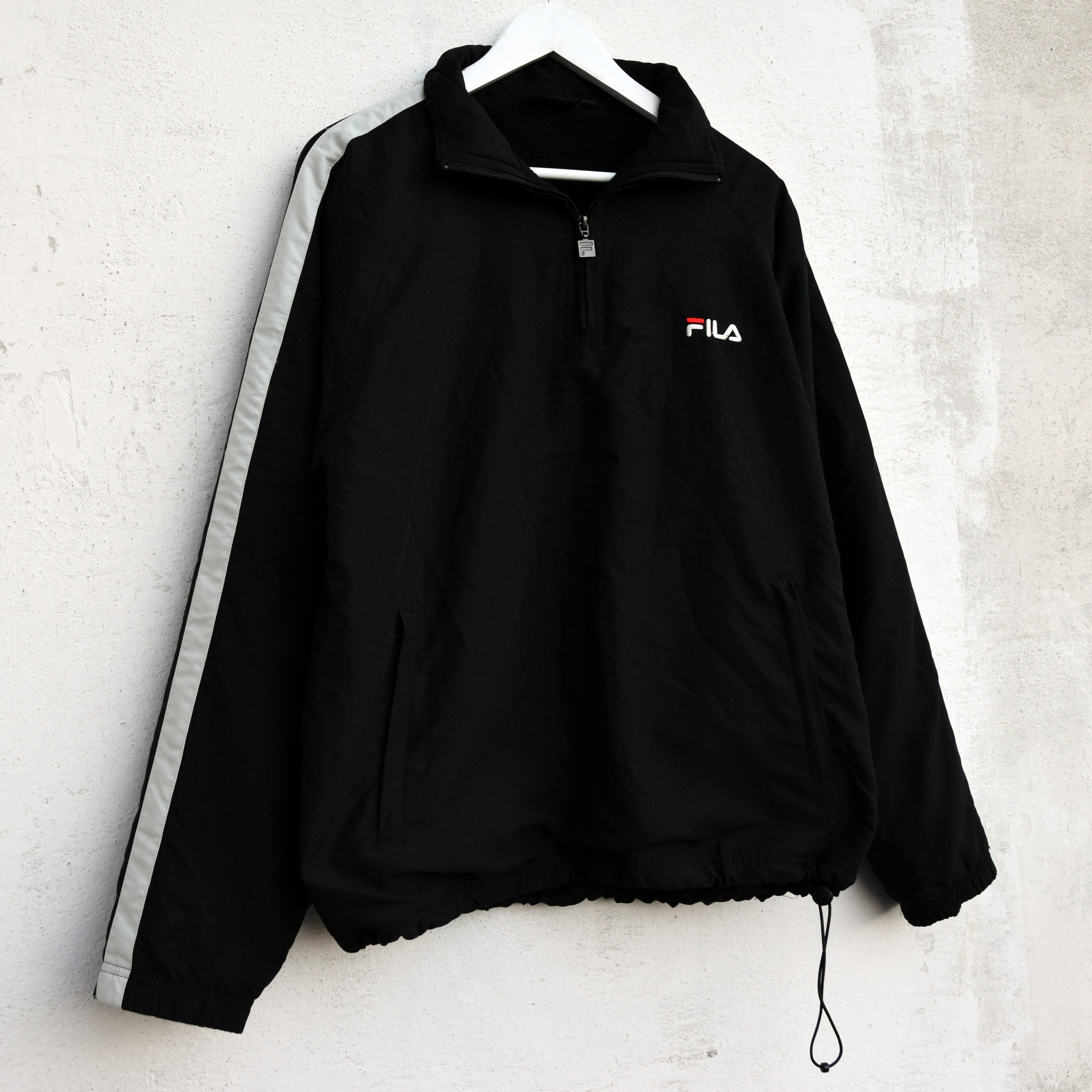 Fila × Vintage 00s Small Logo Fila Fleece Anorak Jacket S Size US M / EU 48-50 / 2 - 2 Thumbnail
