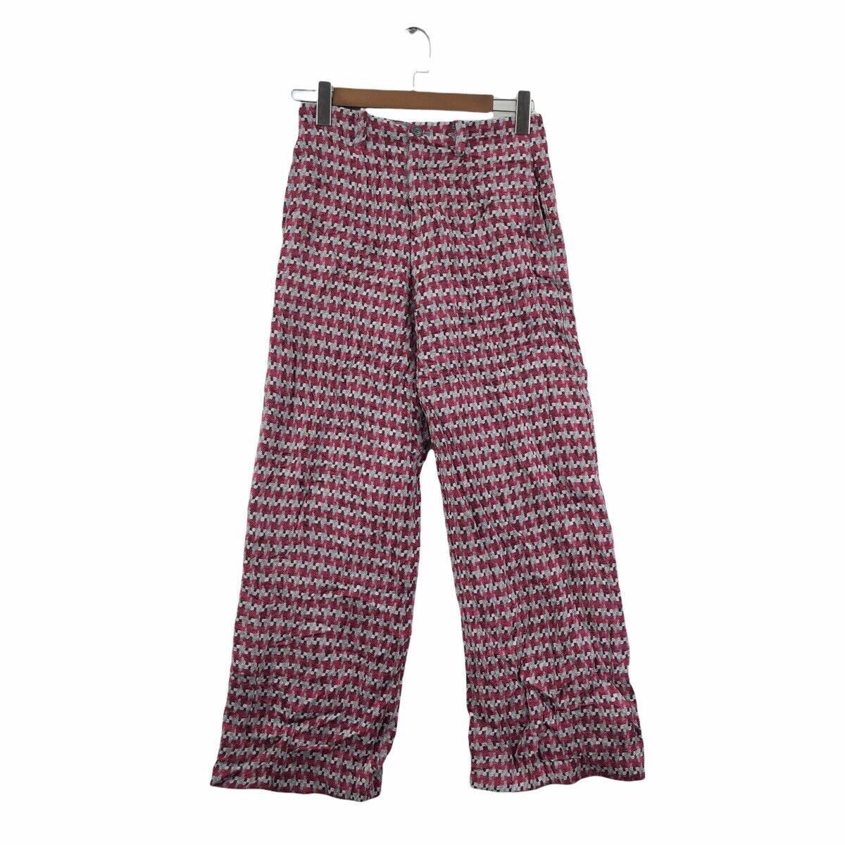 Vintage NICOLE CLUB PARIS Herringbone Pattern Pant Trouser