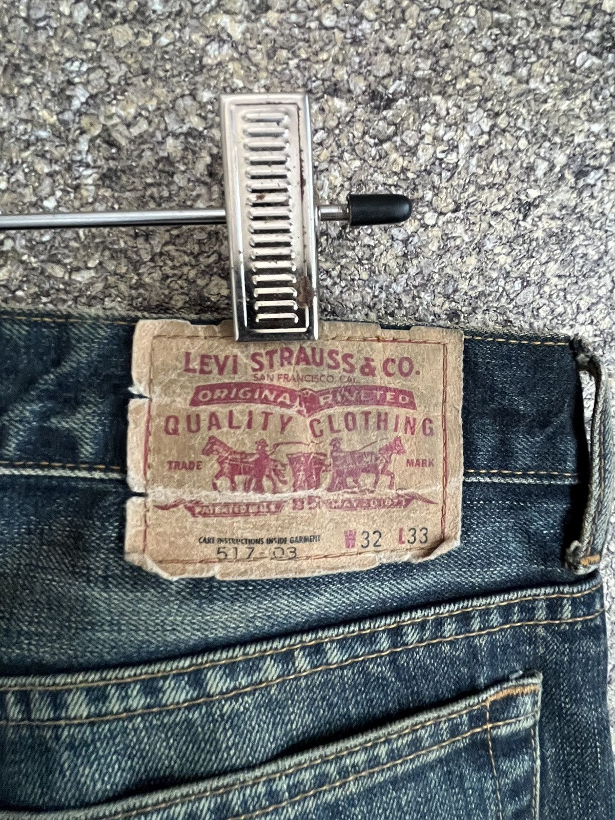 If Six Was Nine × Levi's × Vintage FLARED JEANS Levis ft51 Size US 33 - 9 Thumbnail