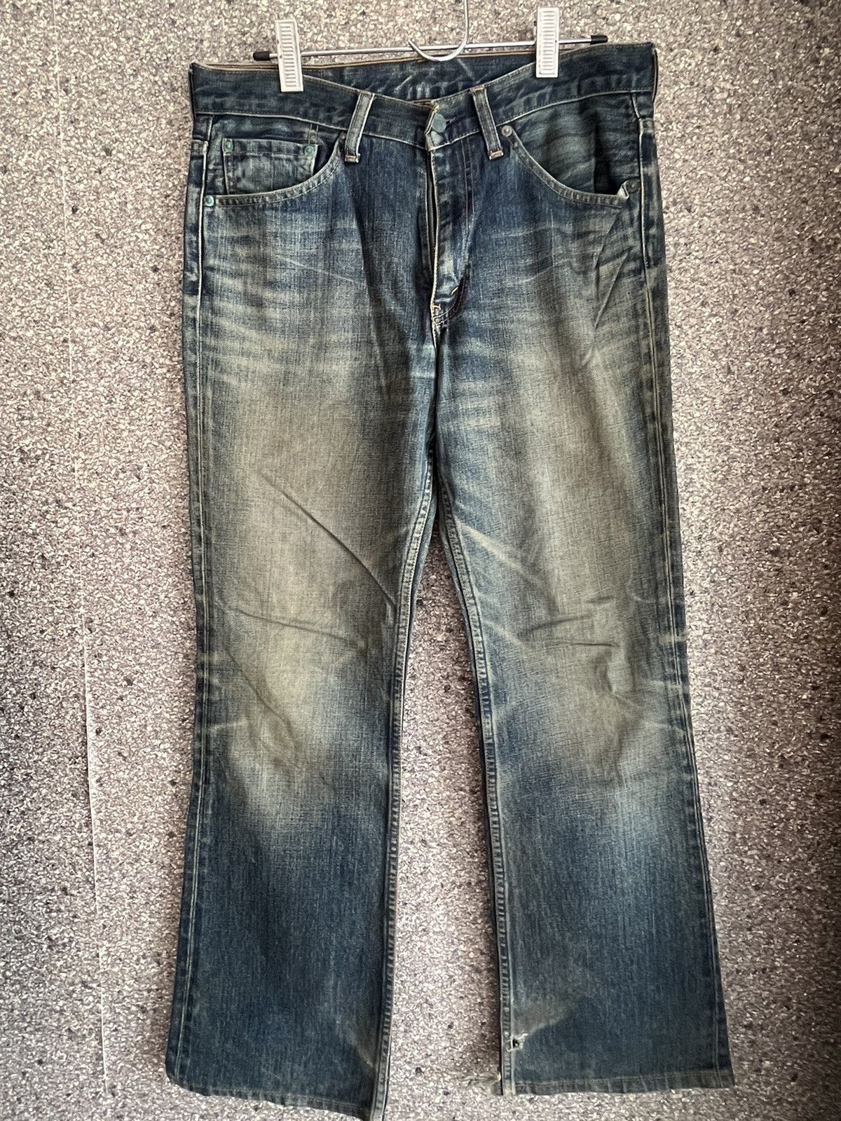 If Six Was Nine × Levi's × Vintage FLARED JEANS Levis ft51 Size US 33 - 1 Thumbnail
