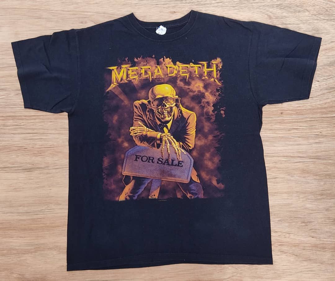 Anvil × Band Tees × Vintage vintage tee A38 Megadeth Size US L / EU 52-54 / 3 - 1 Thumbnail