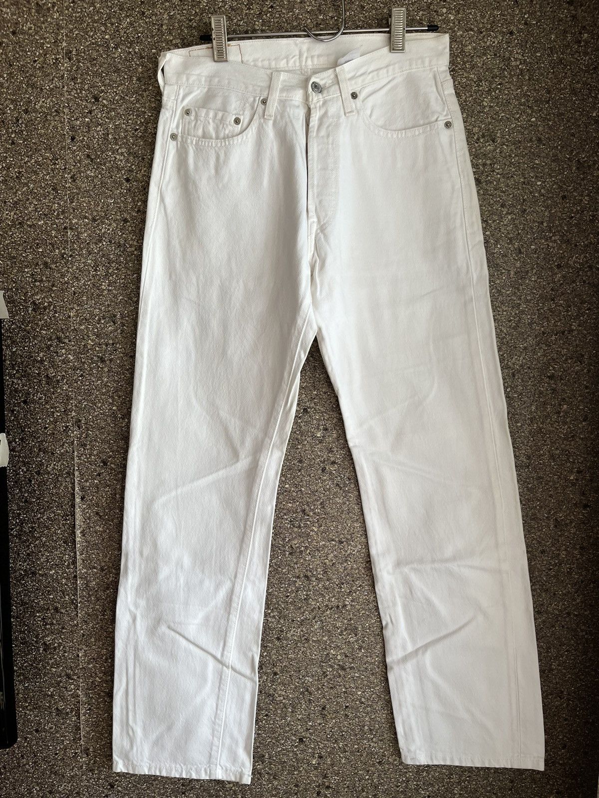 image of Distressed Denim x Levis Ft51 in White, Men's (Size 31)