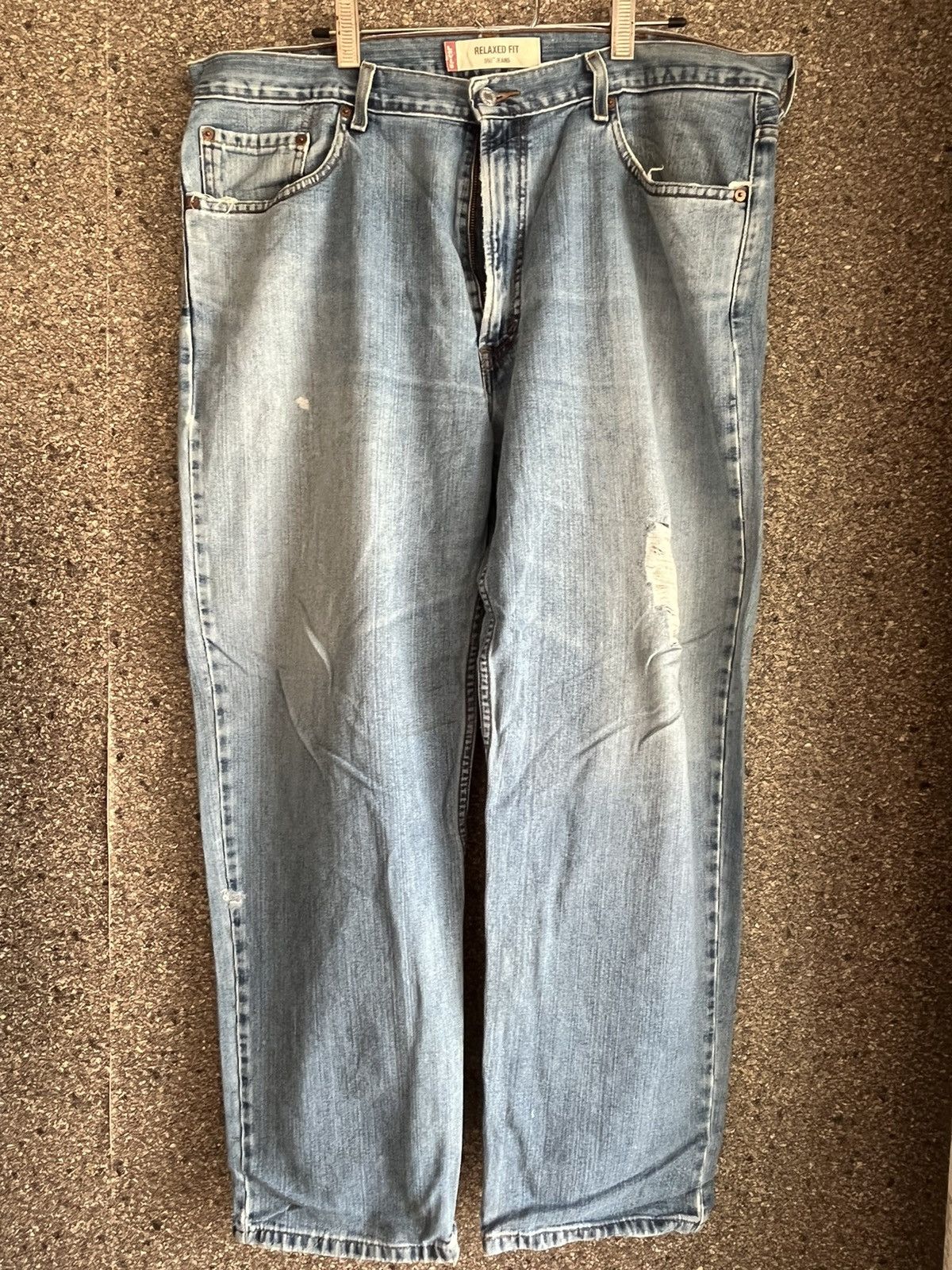 Image of Distressed Denim x Levis Ft51 in Blue, Men's (Size 40)