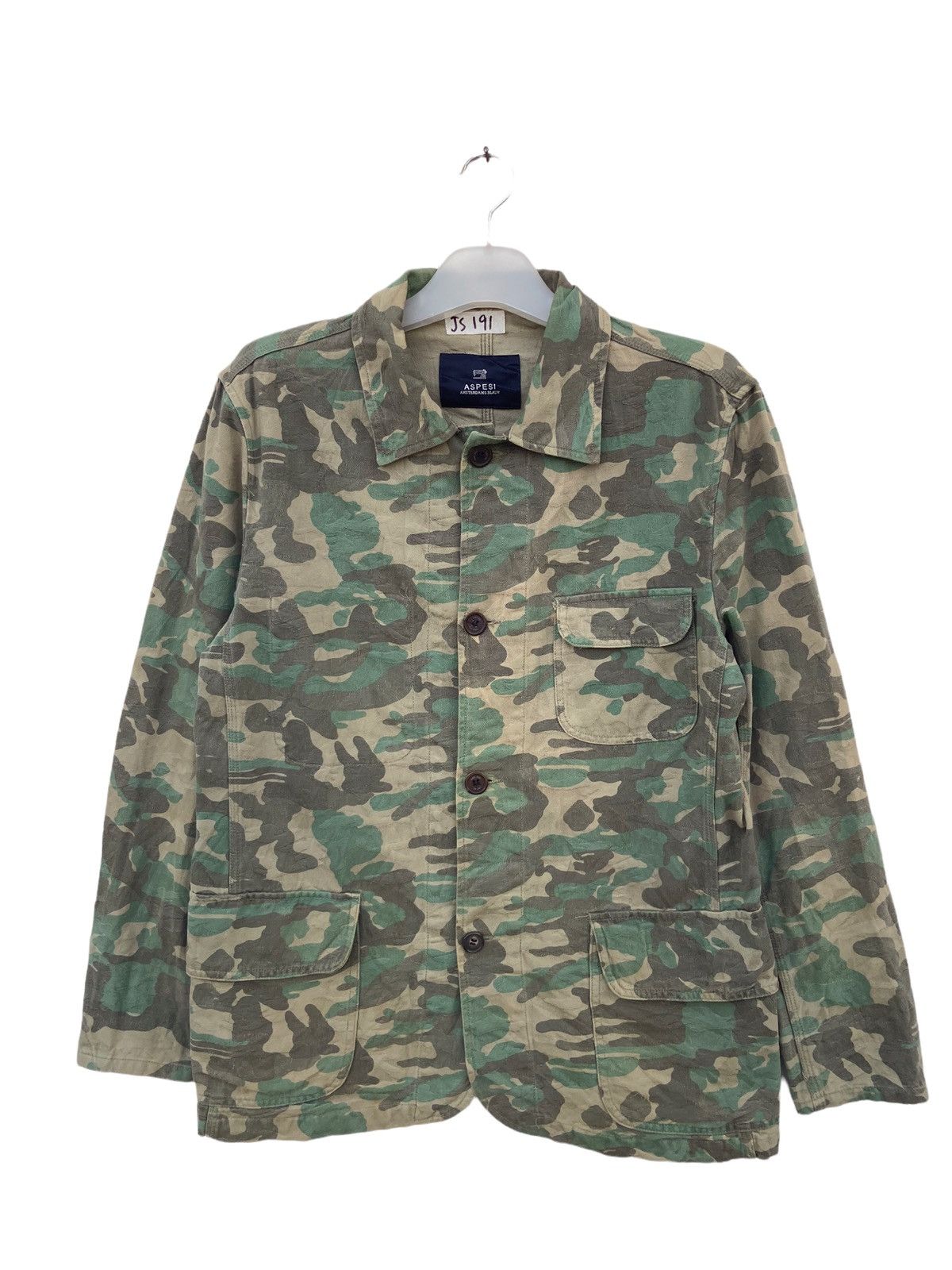 Aspesi Camouflage Jacket