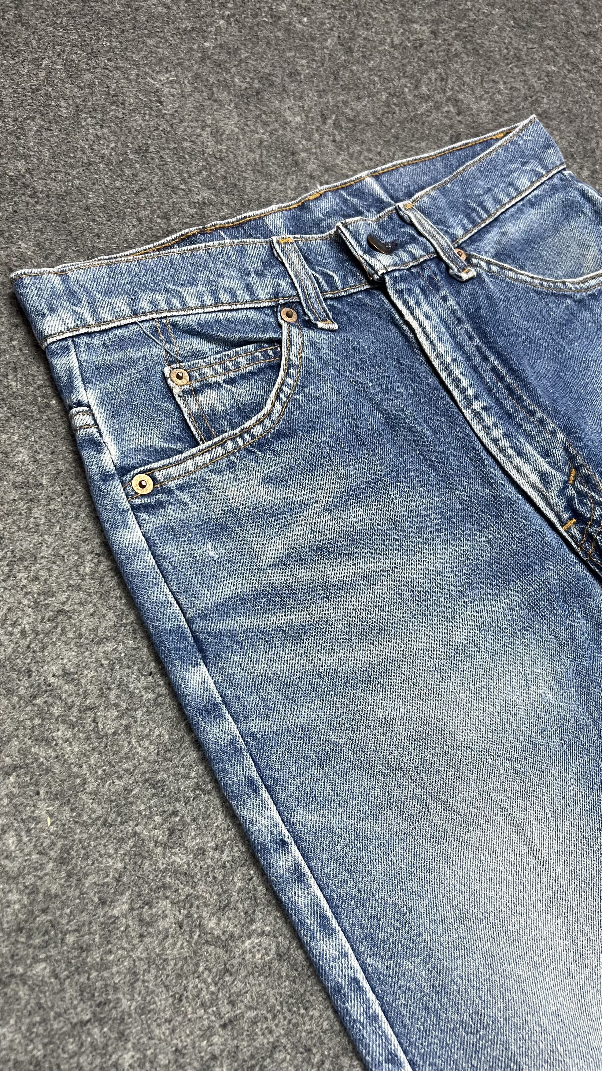 Levi's × Vintage Distressed Levis 517 Bootcut Jeans Size US 30 / EU 46 - 6 Thumbnail