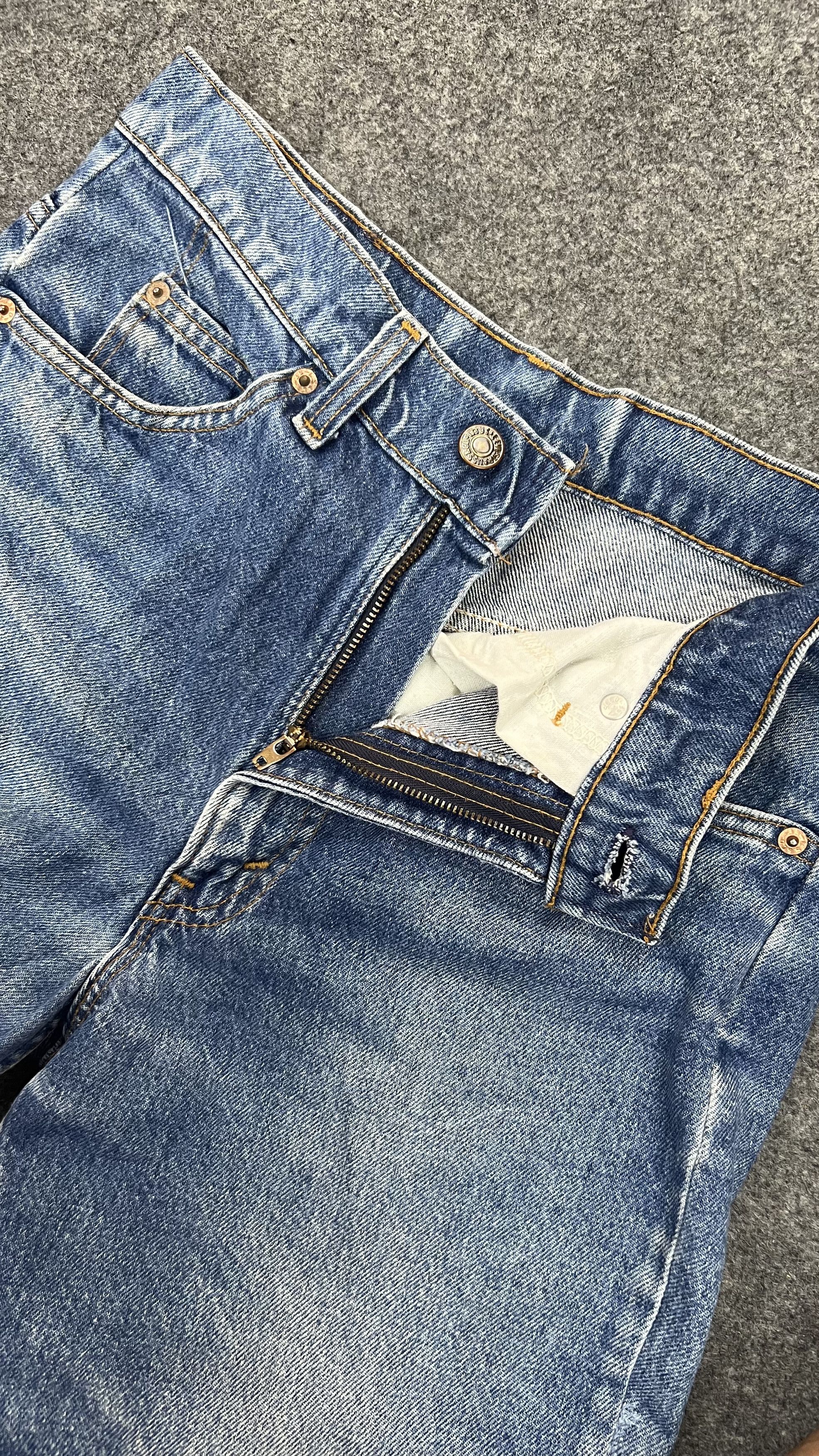 Levi's × Vintage Distressed Levis 517 Bootcut Jeans Size US 30 / EU 46 - 15 Thumbnail