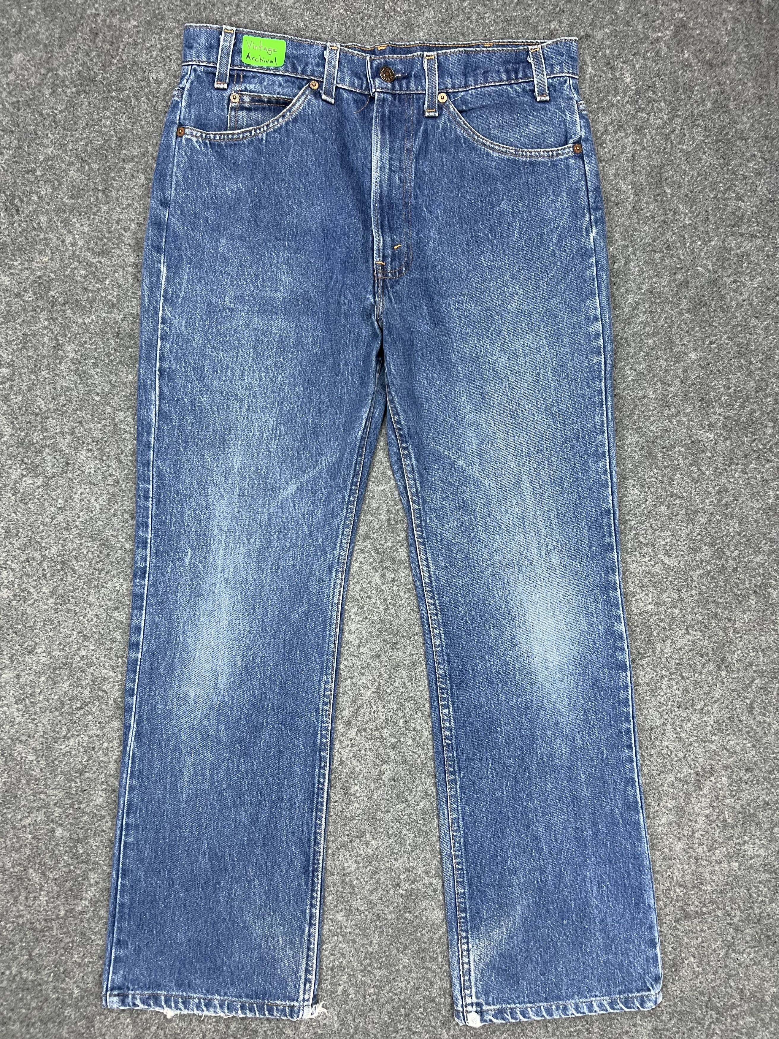 Levi's × Vintage Distressed Vintage Levis 517 Bootcut Jeans Size US 34 / EU 50 - 2 Thumbnail