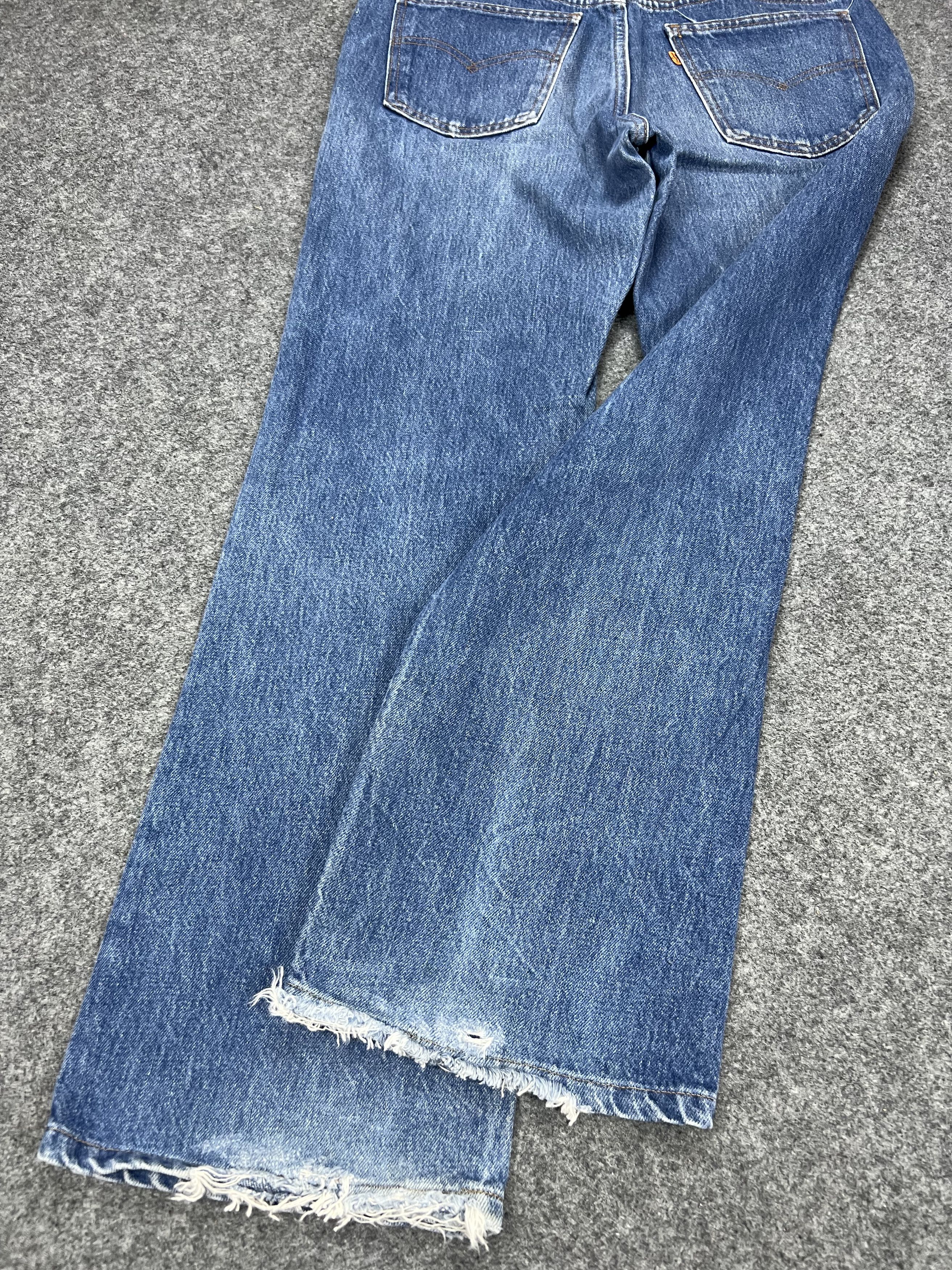 Levi's × Vintage Distressed Vintage Levis 517 Bootcut Jeans Size US 34 / EU 50 - 18 Thumbnail