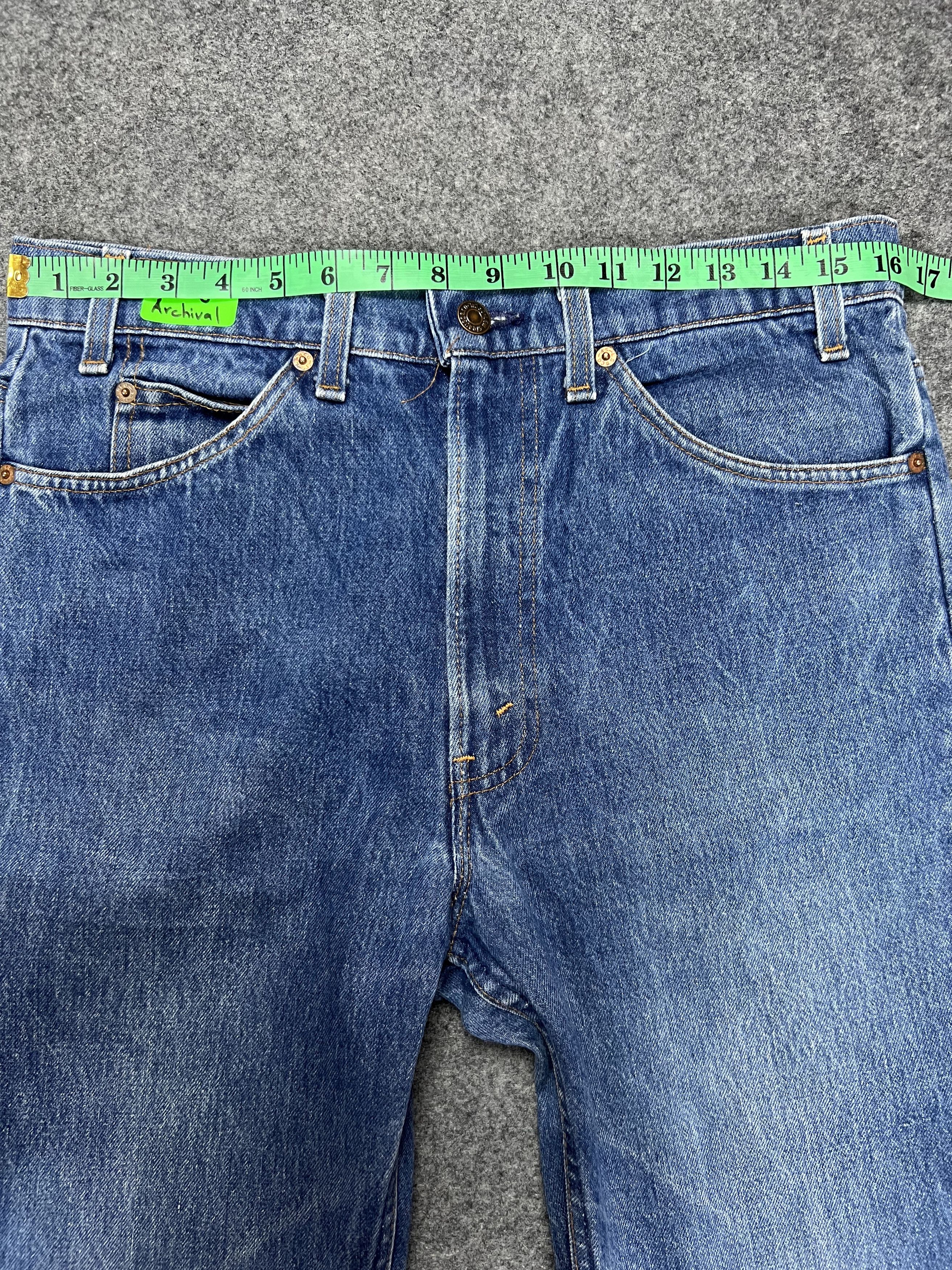 Levi's × Vintage Distressed Vintage Levis 517 Bootcut Jeans Size US 34 / EU 50 - 3 Thumbnail