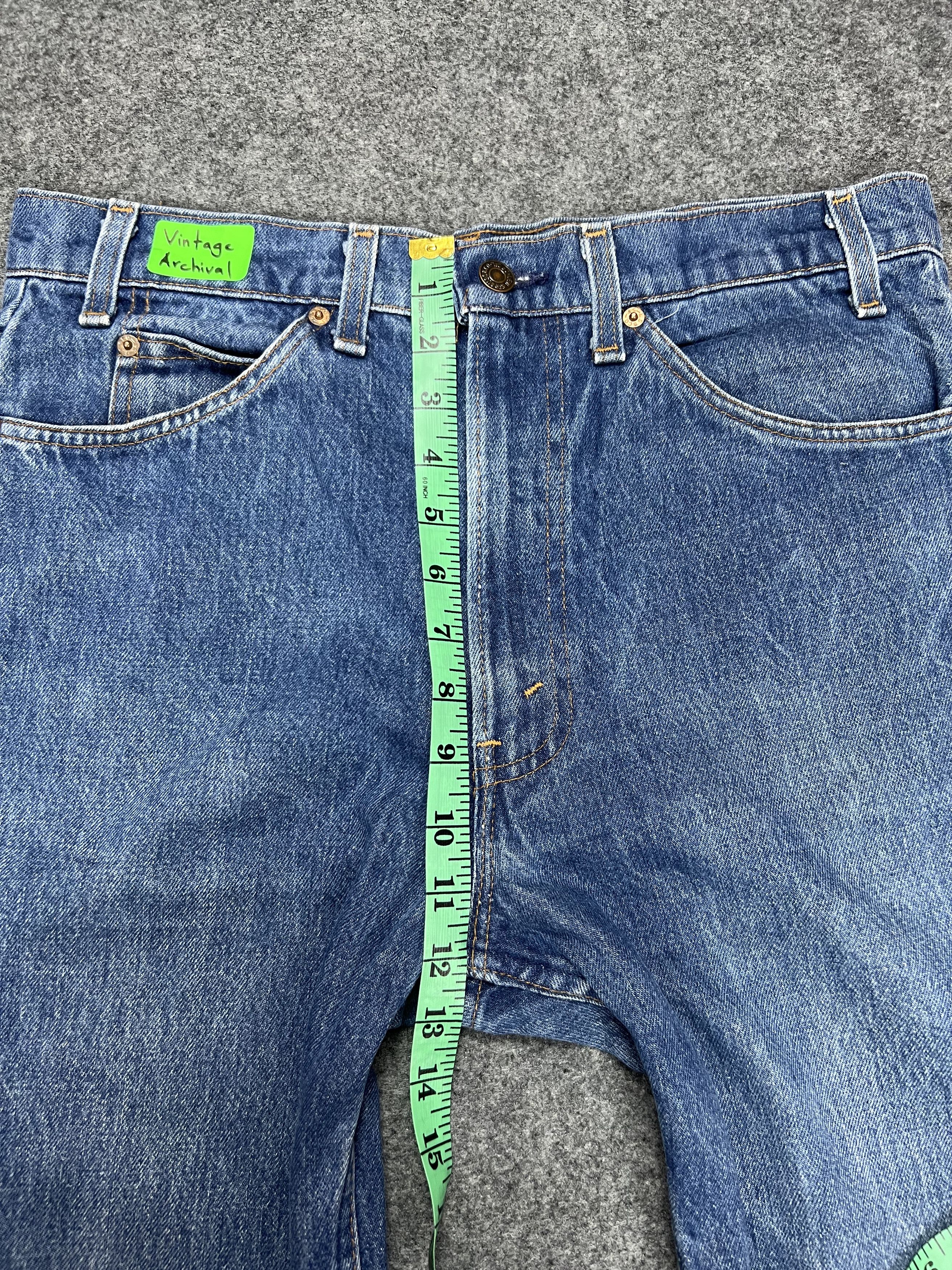 Levi's × Vintage Distressed Vintage Levis 517 Bootcut Jeans Size US 34 / EU 50 - 4 Thumbnail