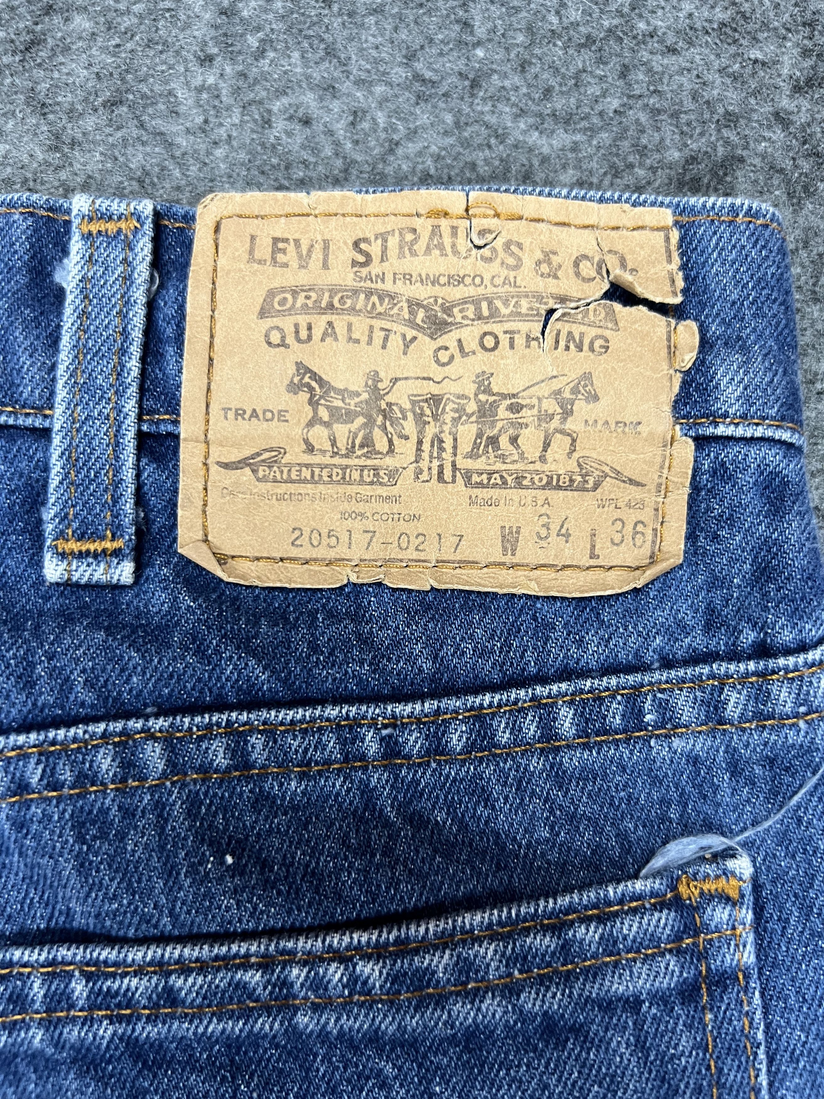 Levi's × Vintage Distressed Vintage Levis 517 Bootcut Jeans Size US 34 / EU 50 - 10 Thumbnail