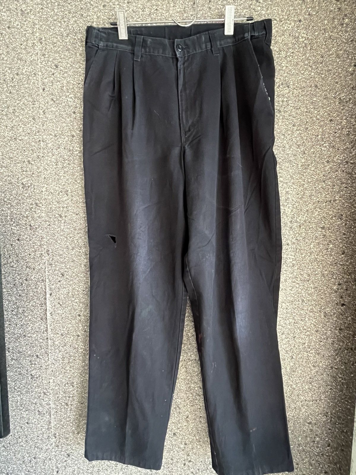 image of Distressed Denim x Made In USA Dickies Ft50 in Black, Men's (Size 33)