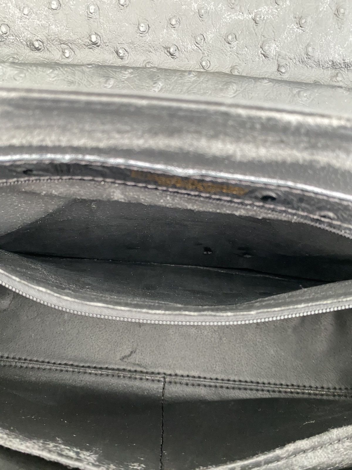 Russell & Bromley × Vintage Russell & Bromley Ostrich Leather Bag Like Hermes Kelly Size ONE SIZE - 23 Thumbnail