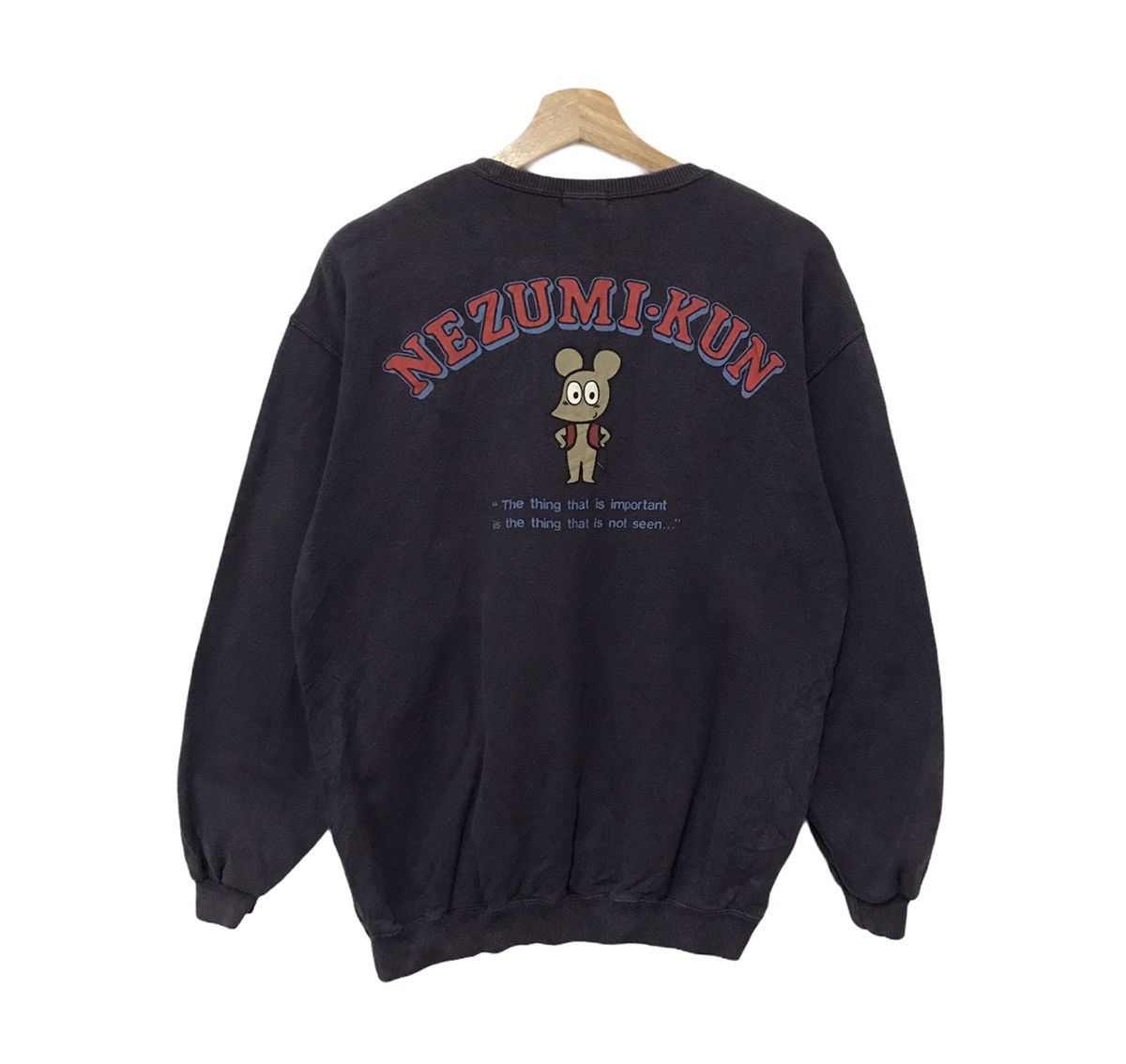 Japanese Brand Japanese Cartoon Nezumi Kun Sweatshirt Size US L / EU 52-54 / 3 - 1 Thumbnail