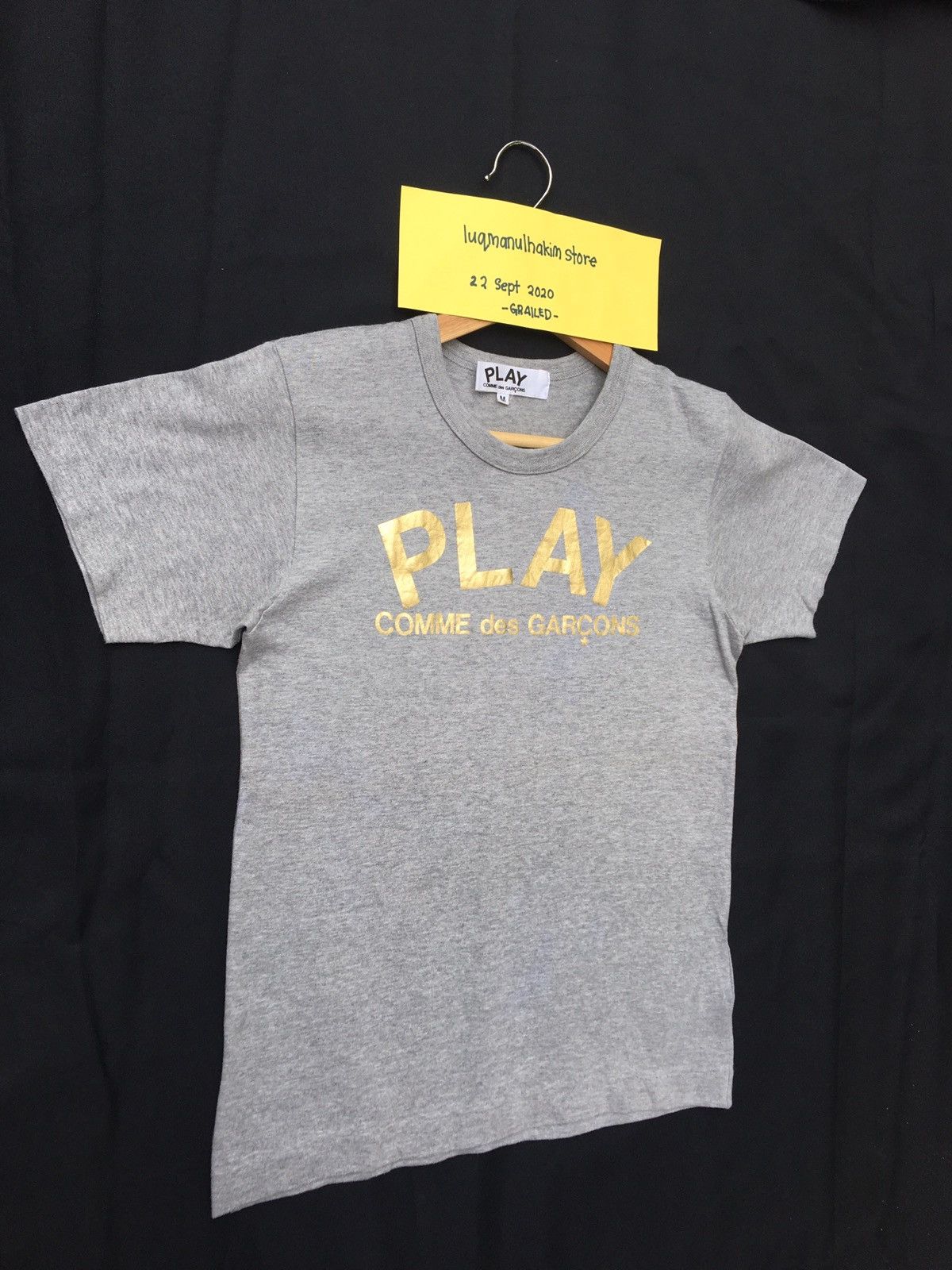 Comme des Garcons PLAY COMME DES GARCONS "PLAY" COTTON T-SHIRT Size US S / EU 44-46 / 1 - 3 Thumbnail
