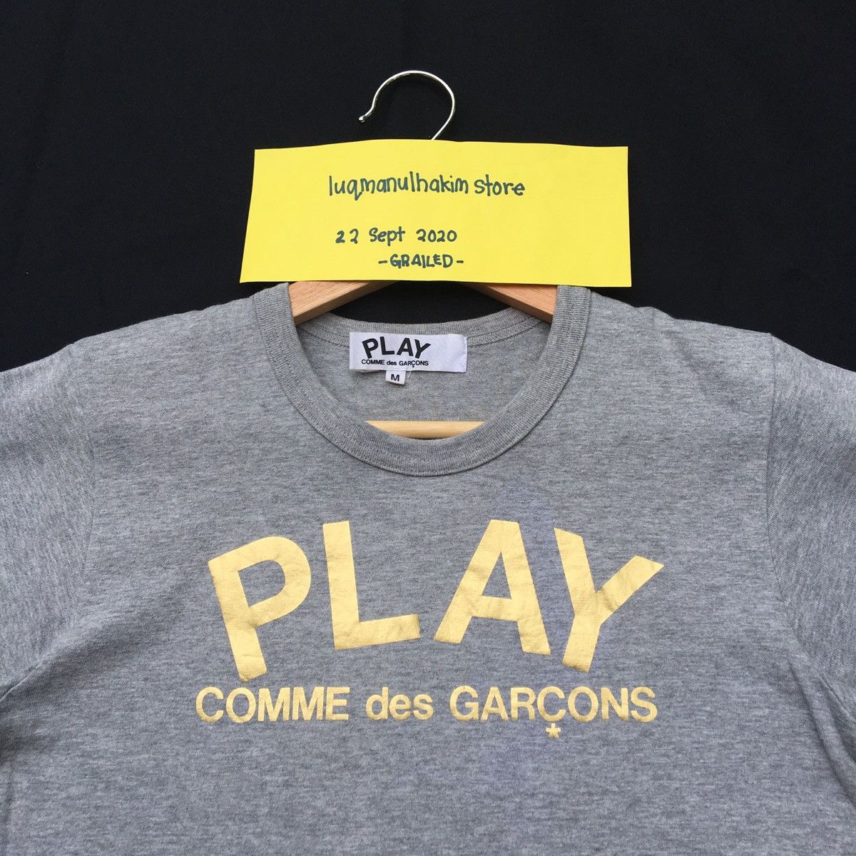 Comme des Garcons PLAY COMME DES GARCONS "PLAY" COTTON T-SHIRT Size US S / EU 44-46 / 1 - 6 Thumbnail