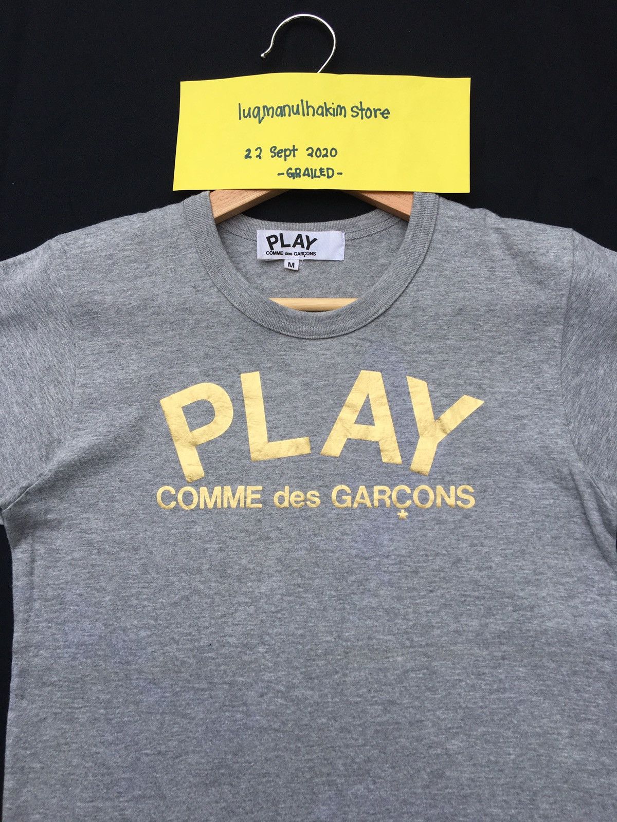 Comme des Garcons PLAY COMME DES GARCONS "PLAY" COTTON T-SHIRT Size US S / EU 44-46 / 1 - 1 Thumbnail