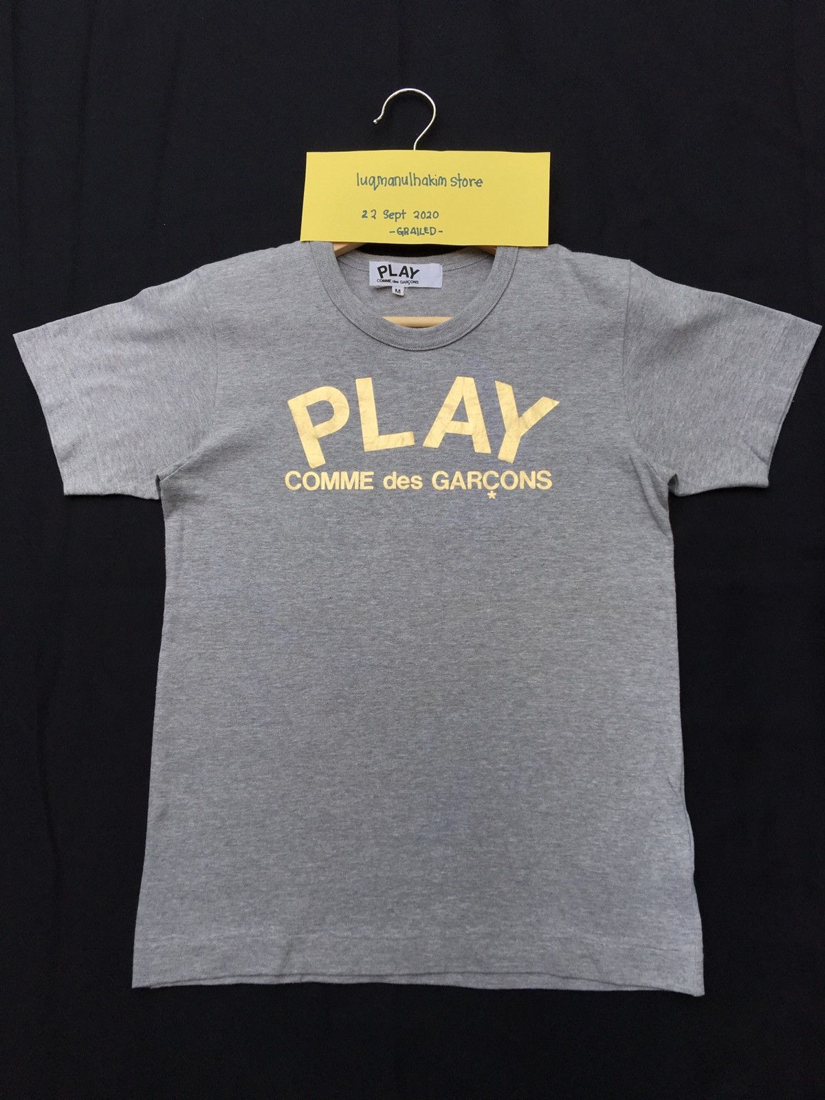 Comme des Garcons PLAY COMME DES GARCONS "PLAY" COTTON T-SHIRT Size US S / EU 44-46 / 1 - 2 Thumbnail