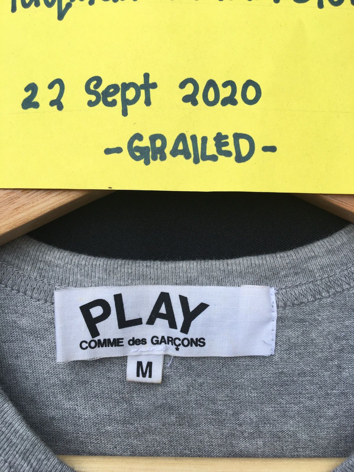 Comme des Garcons PLAY COMME DES GARCONS "PLAY" COTTON T-SHIRT Size US S / EU 44-46 / 1 - 8 Thumbnail