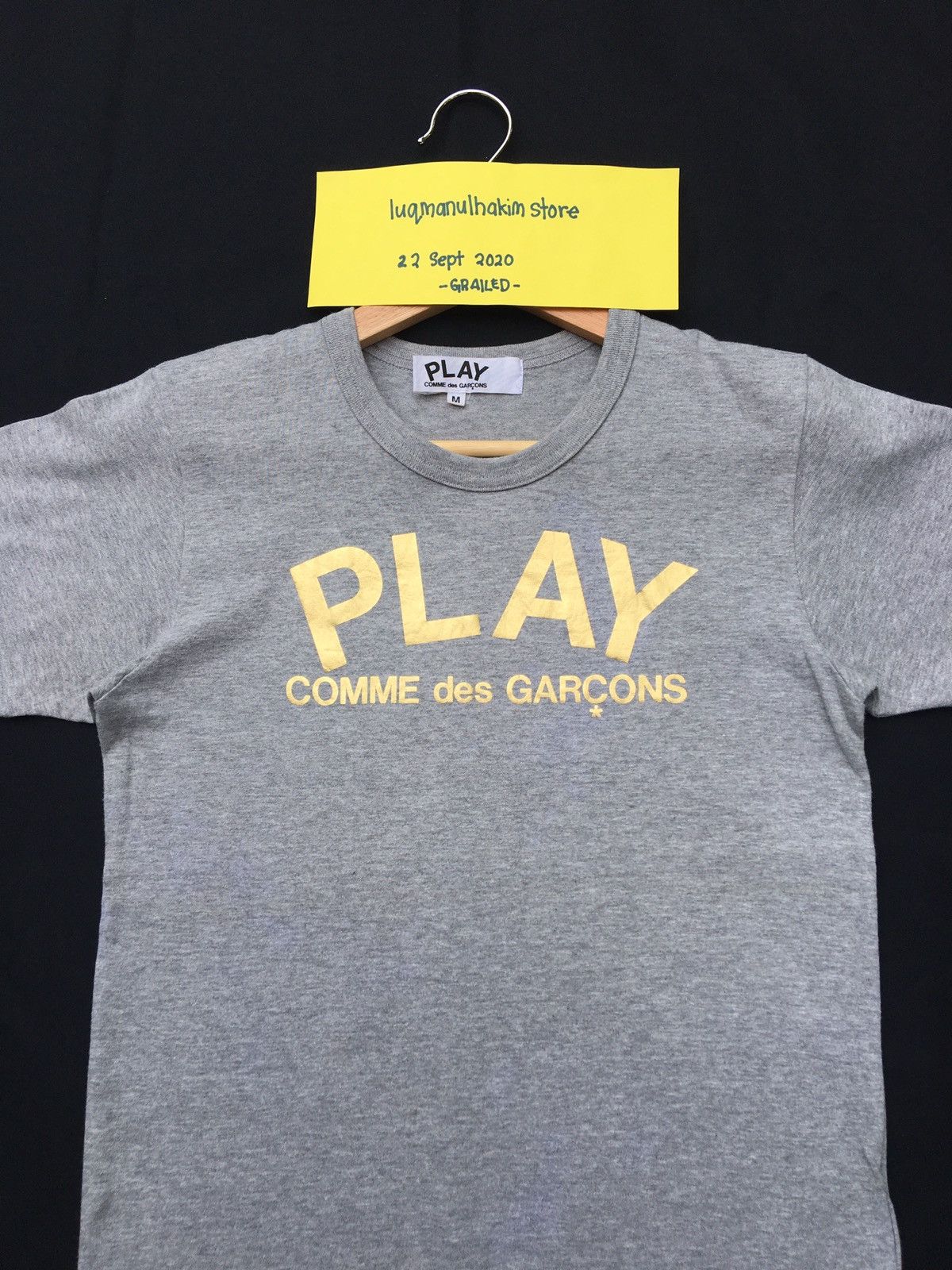 Comme des Garcons PLAY COMME DES GARCONS "PLAY" COTTON T-SHIRT Size US S / EU 44-46 / 1 - 5 Thumbnail