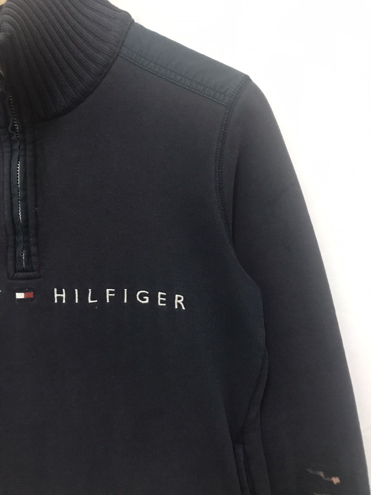 Designer × Japanese Brand × Tommy Hilfiger Tommy Hilfiger Half Zip Pullover Sweatshirt Size US S / EU 44-46 / 1 - 3 Thumbnail