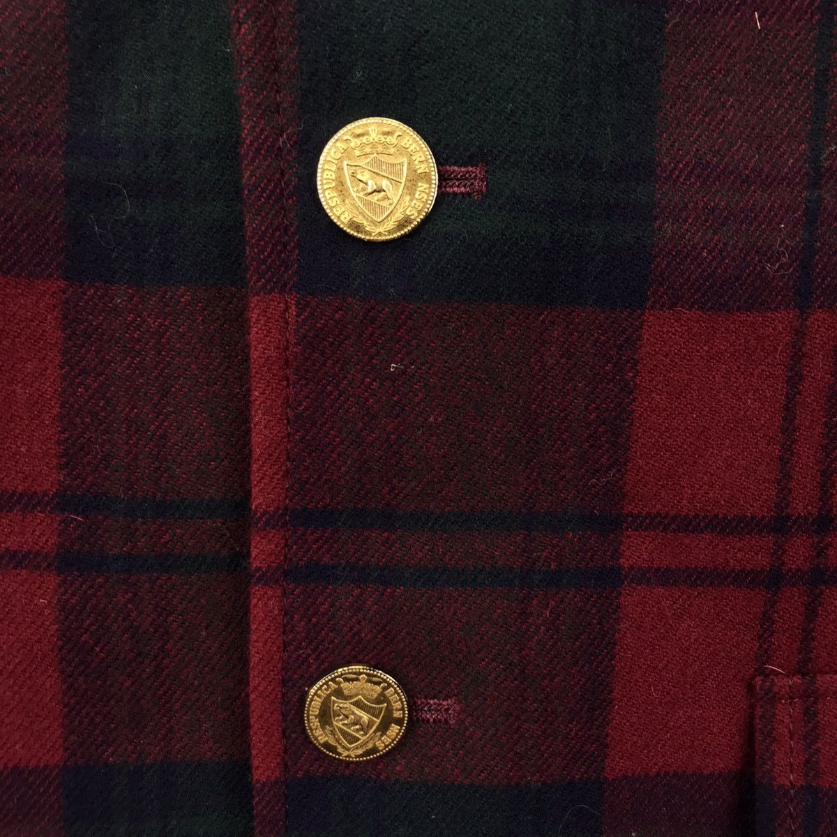 Vintage MAC BARRIN Check Tartan Red Blazer Coat Size US XS / EU 42 / 0 - 3 Thumbnail