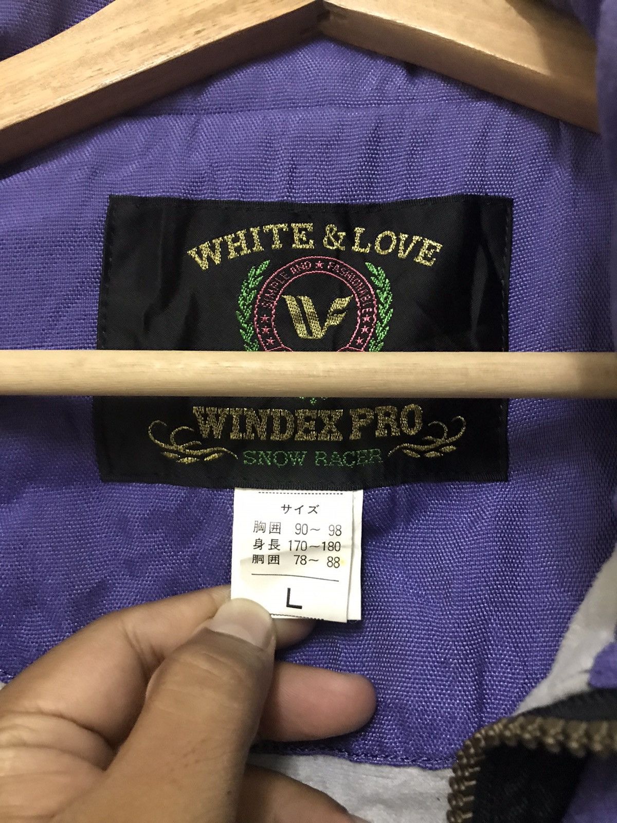 Japanese Brand Vintage 90's Windex Pro Snow Racer Ski Jacket Size US L / EU 52-54 / 3 - 9 Thumbnail