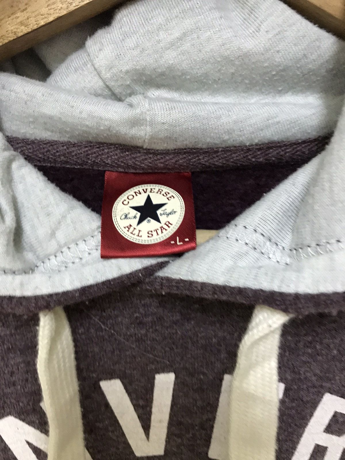 Converse Vintage Converse Skate Board Hoodi Sweatshirt Big Logo Size US L / EU 52-54 / 3 - 7 Thumbnail