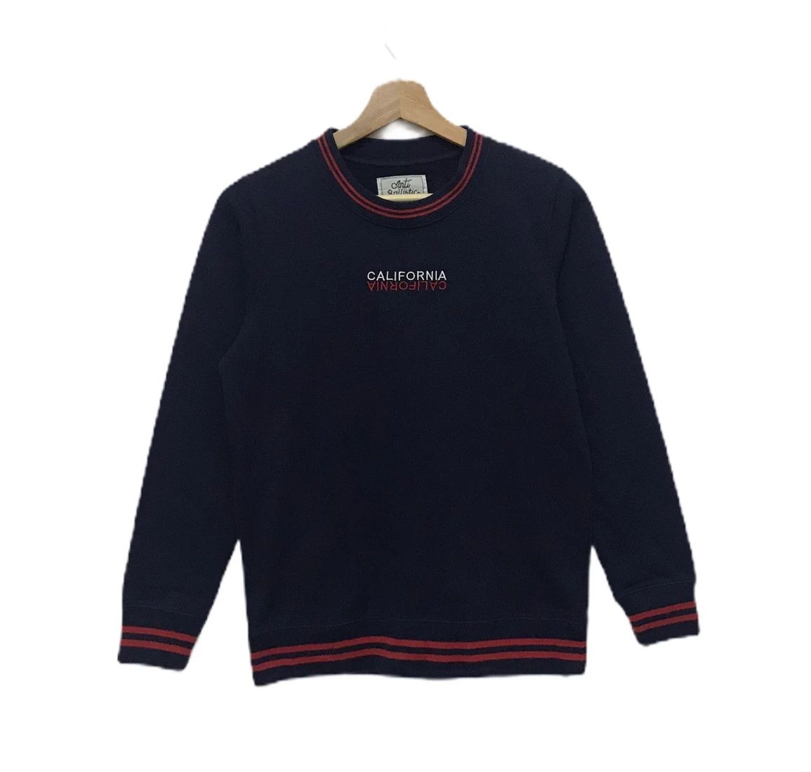 Japanese Brand × Vintage ANTI BALLISTIC Sweatshirt California Sweatshirt Crewneck Size US S / EU 44-46 / 1 - 1 Thumbnail