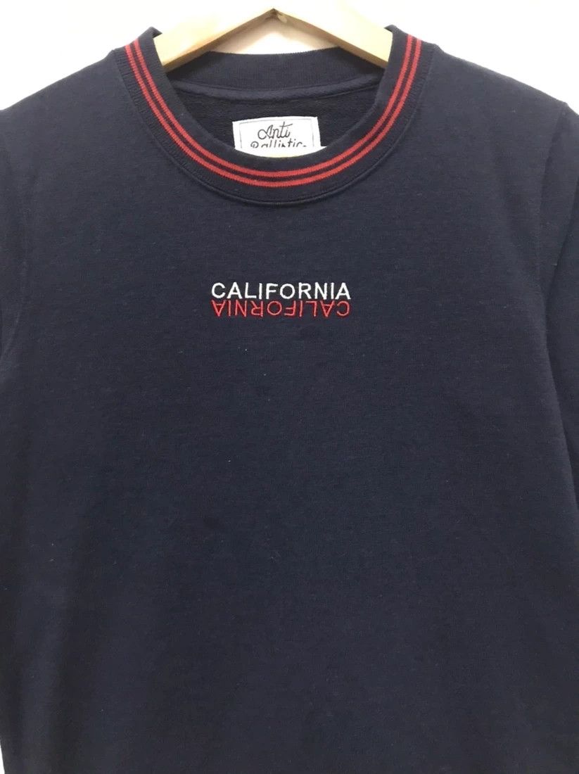 Japanese Brand × Vintage ANTI BALLISTIC Sweatshirt California Sweatshirt Crewneck Size US S / EU 44-46 / 1 - 2 Thumbnail