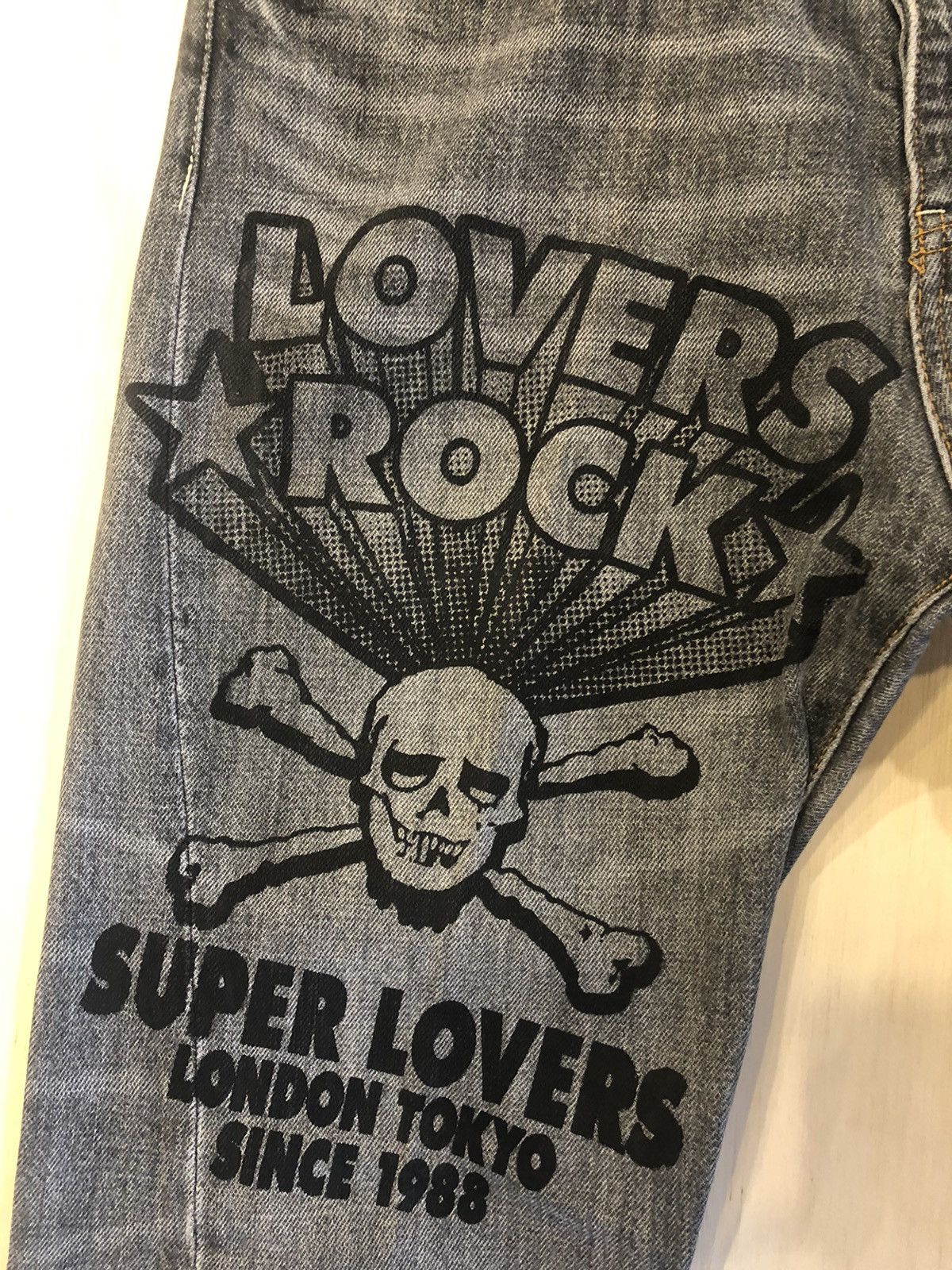 Designer × Japanese Brand SUPER LOVER denim Size US 32 / EU 48 - 2 Thumbnail