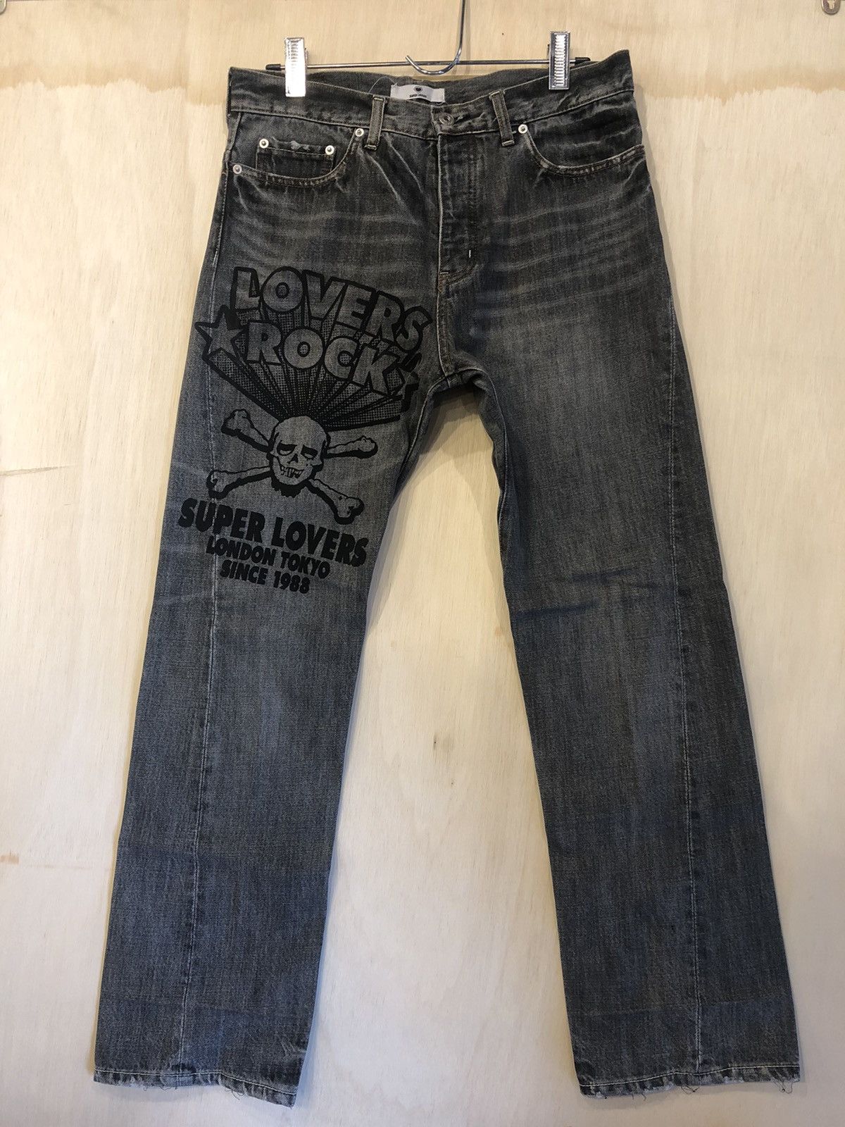 Designer × Japanese Brand SUPER LOVER denim Size US 32 / EU 48 - 1 Thumbnail